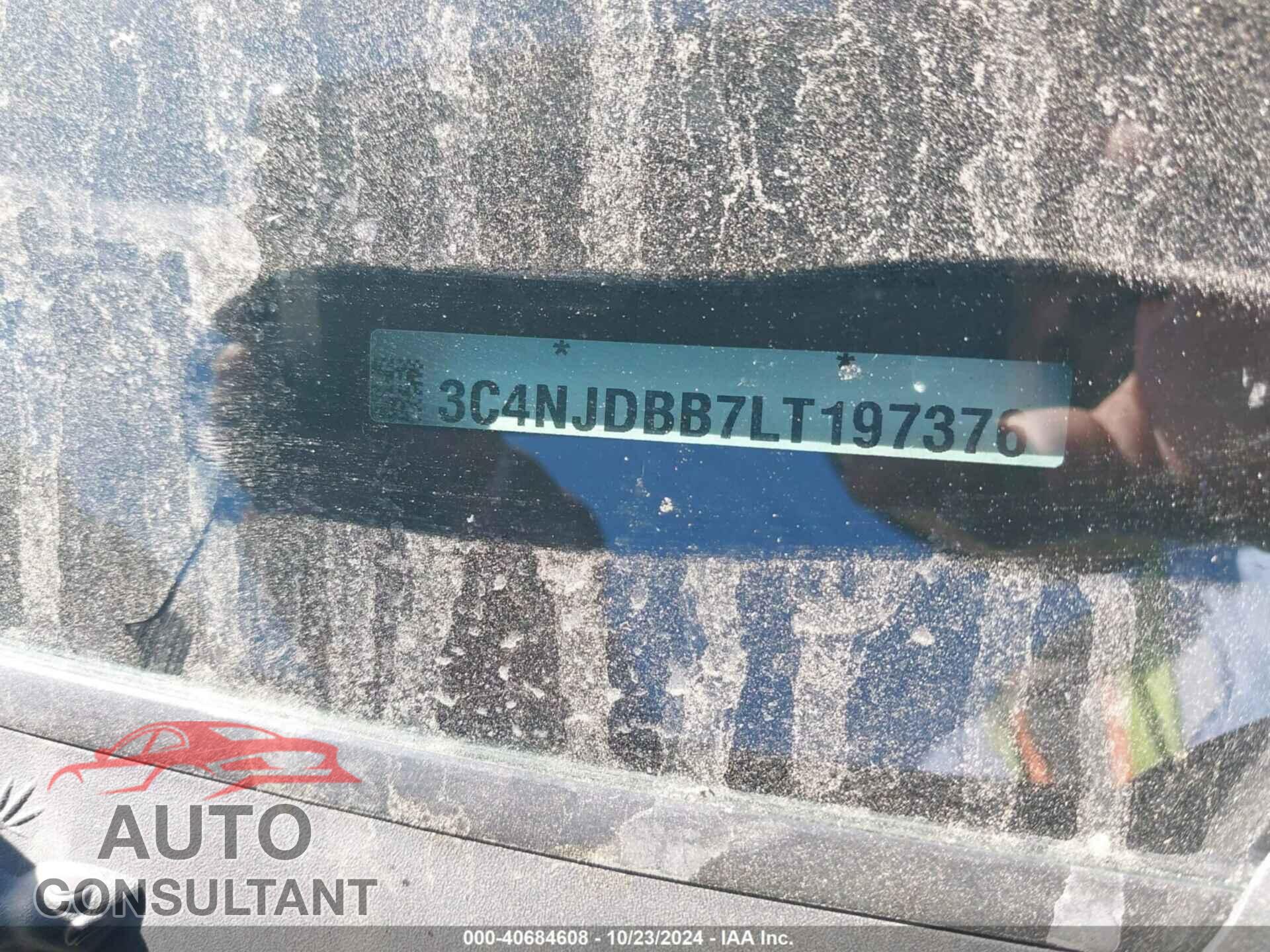 JEEP COMPASS 2020 - 3C4NJDBB7LT197376