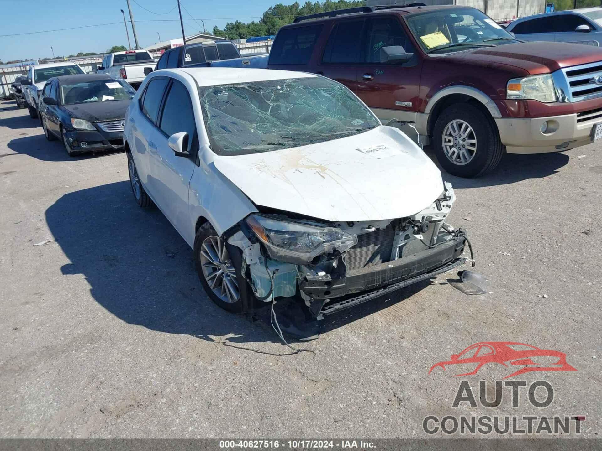 TOYOTA COROLLA 2014 - 2T1BURHE4EC040306