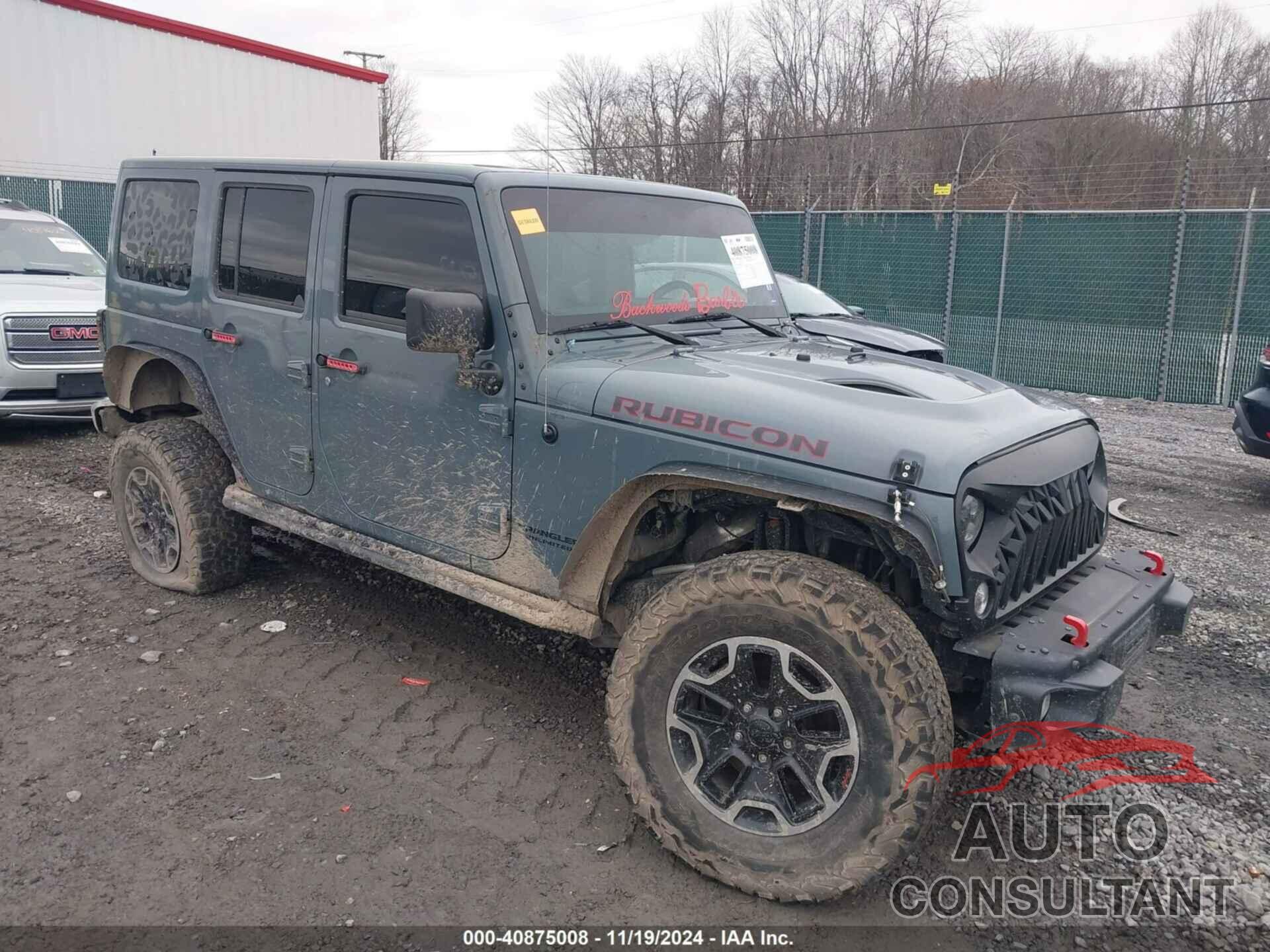 JEEP WRANGLER UNLIMITED 2014 - 1C4HJWFG9EL237616