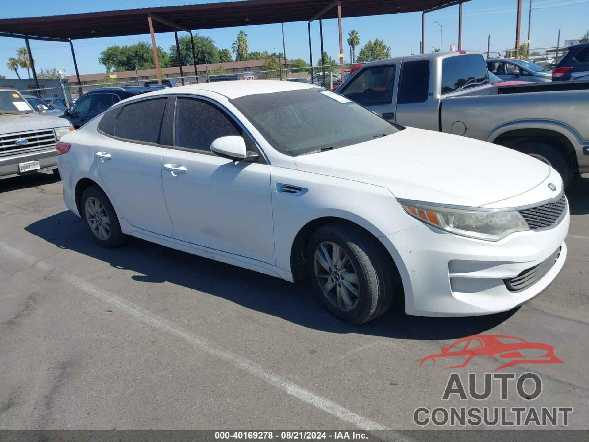 KIA OPTIMA 2018 - 5XXGT4L35JG207180