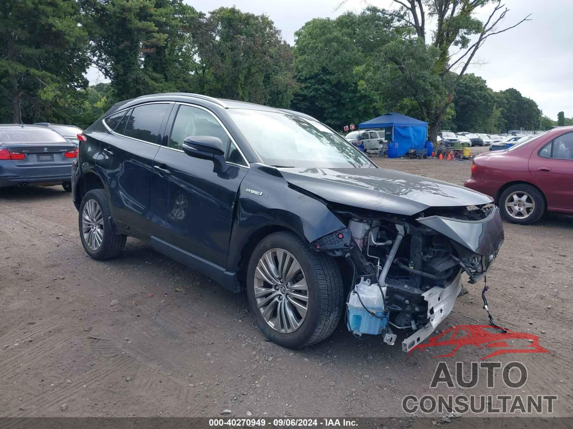 TOYOTA VENZA 2021 - JTEAAAAH6MJ038789