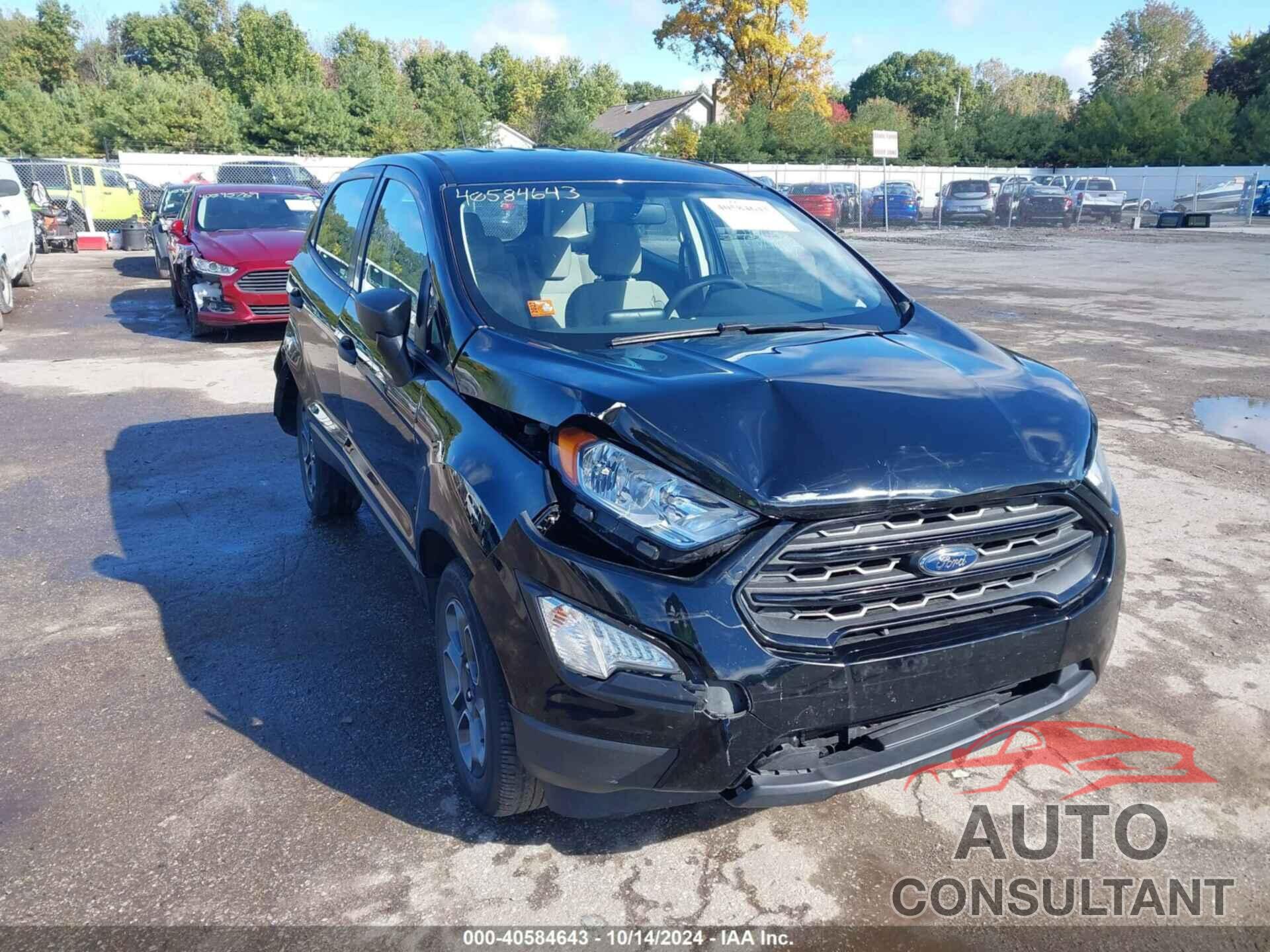 FORD ECOSPORT 2020 - MAJ3S2FE0LC379032