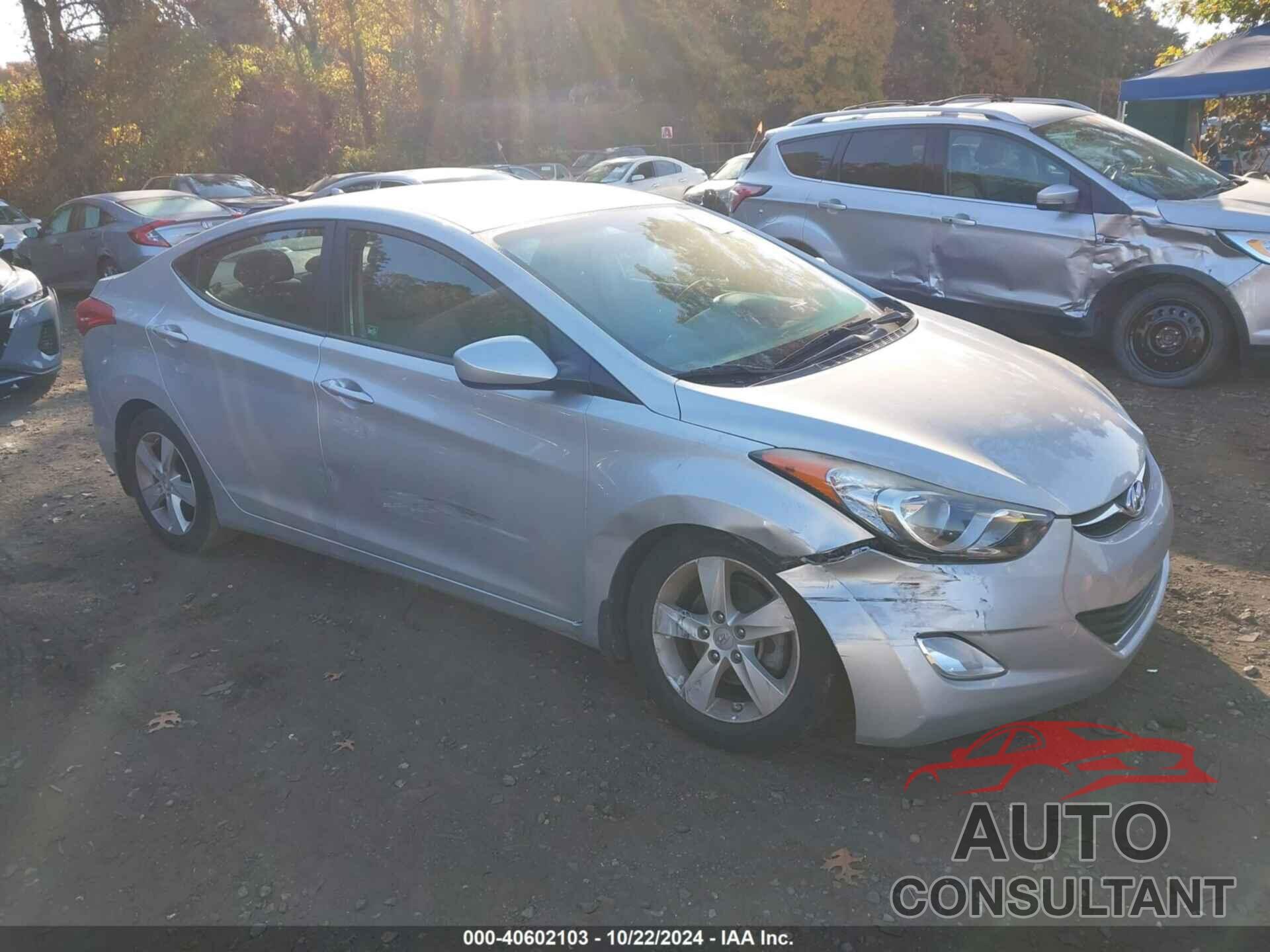 HYUNDAI ELANTRA 2013 - 5NPDH4AE2DH292027