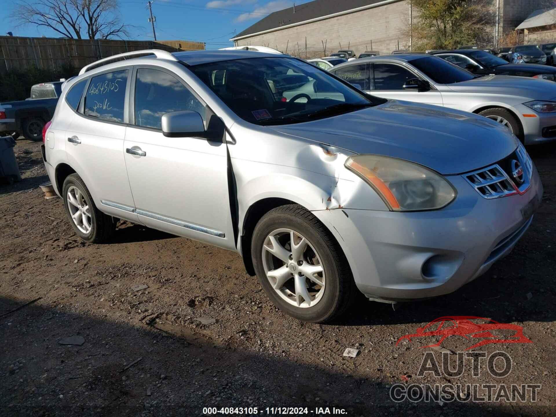 NISSAN ROGUE 2011 - JN8AS5MT6BW560500