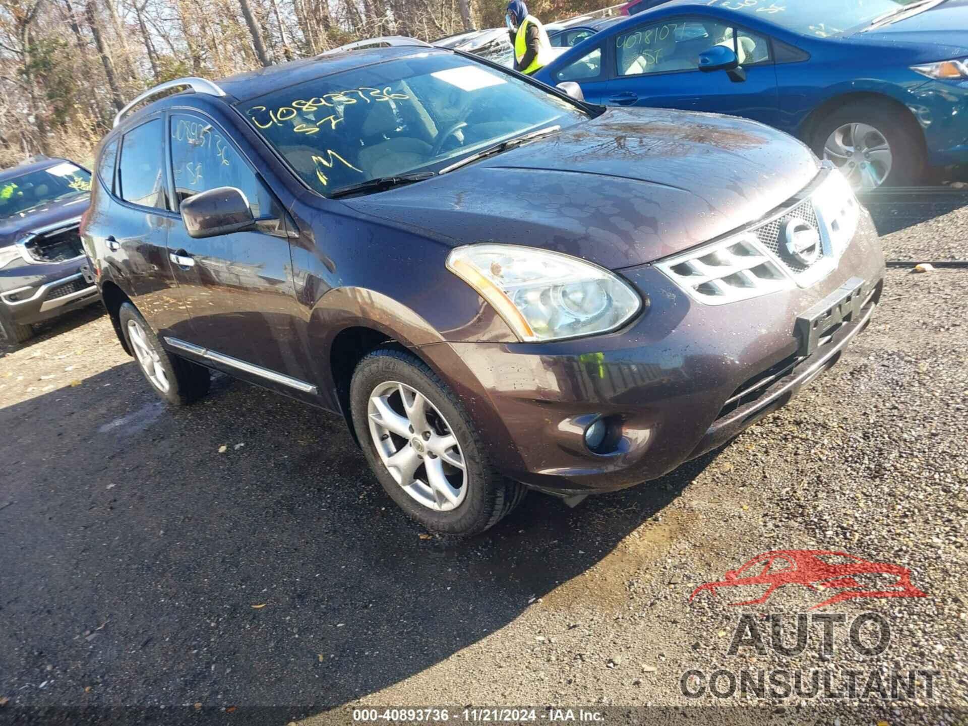 NISSAN ROGUE 2011 - JN8AS5MVXBW274439