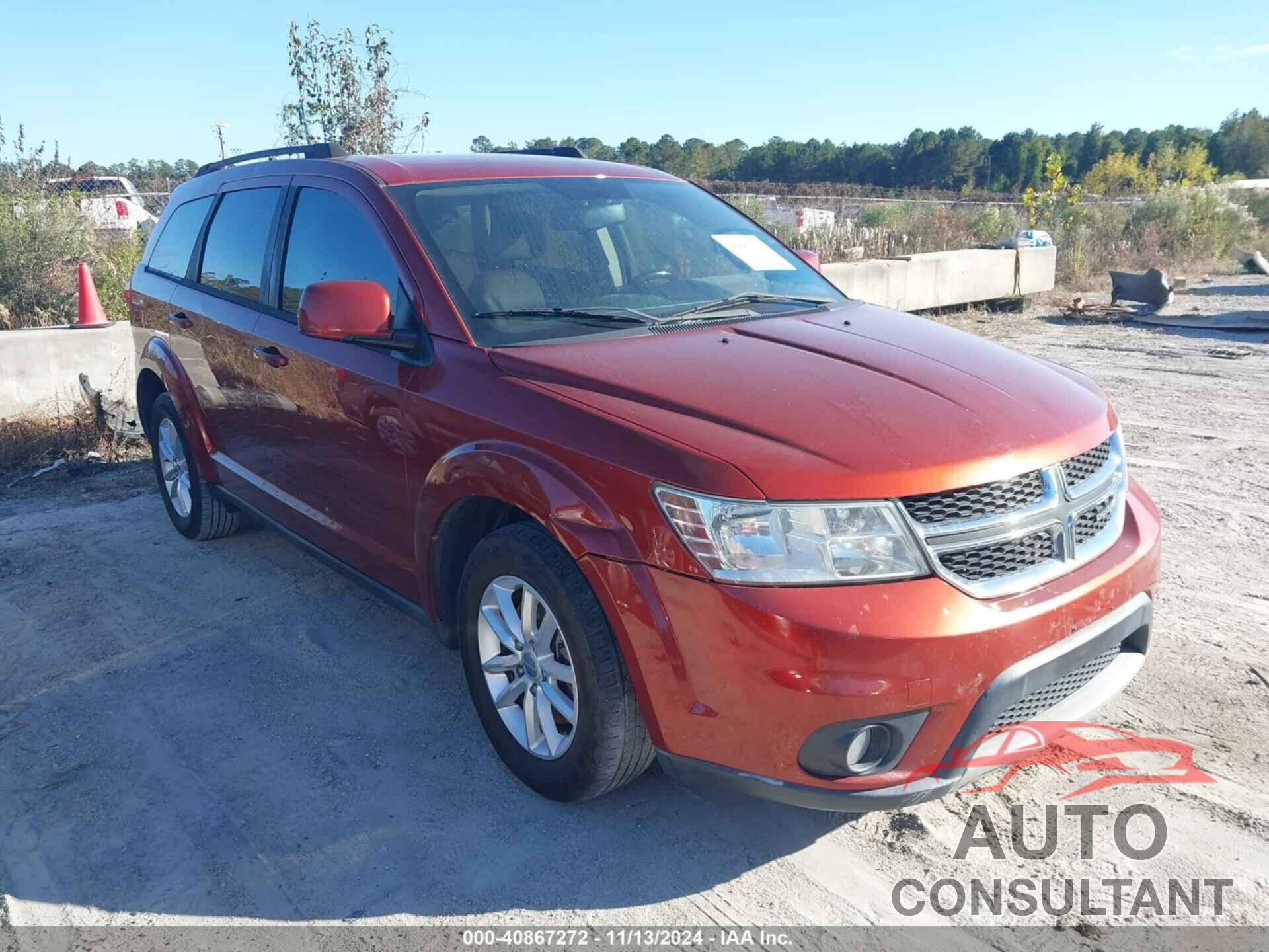 DODGE JOURNEY 2013 - 3C4PDCBGXDT517782