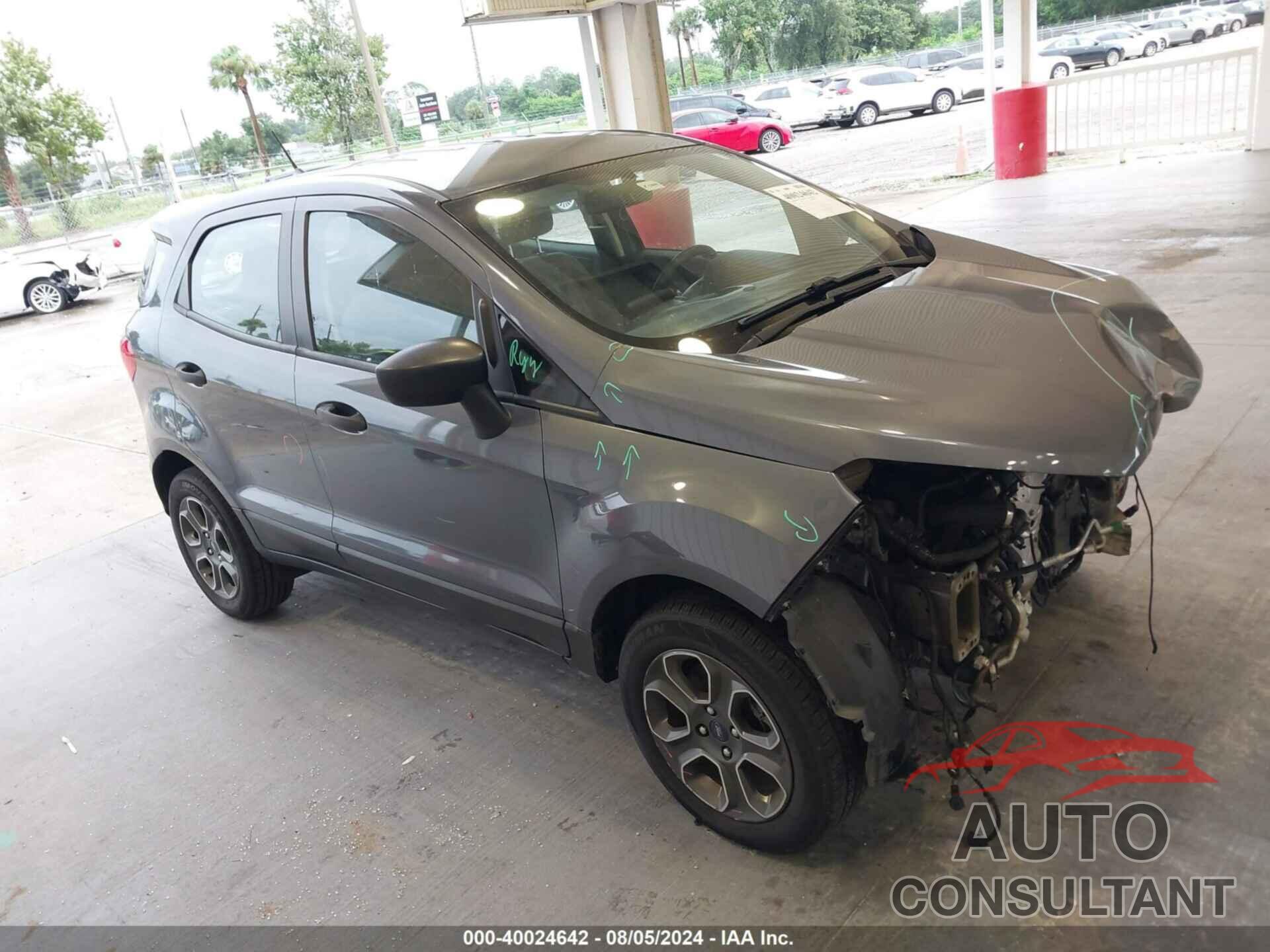 FORD ECOSPORT 2018 - MAJ3P1RE9JC175222