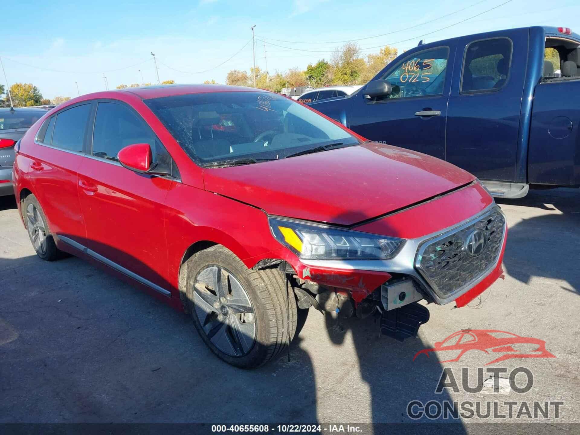 HYUNDAI IONIQ HYBRID 2021 - KMHC85LC7MU255523