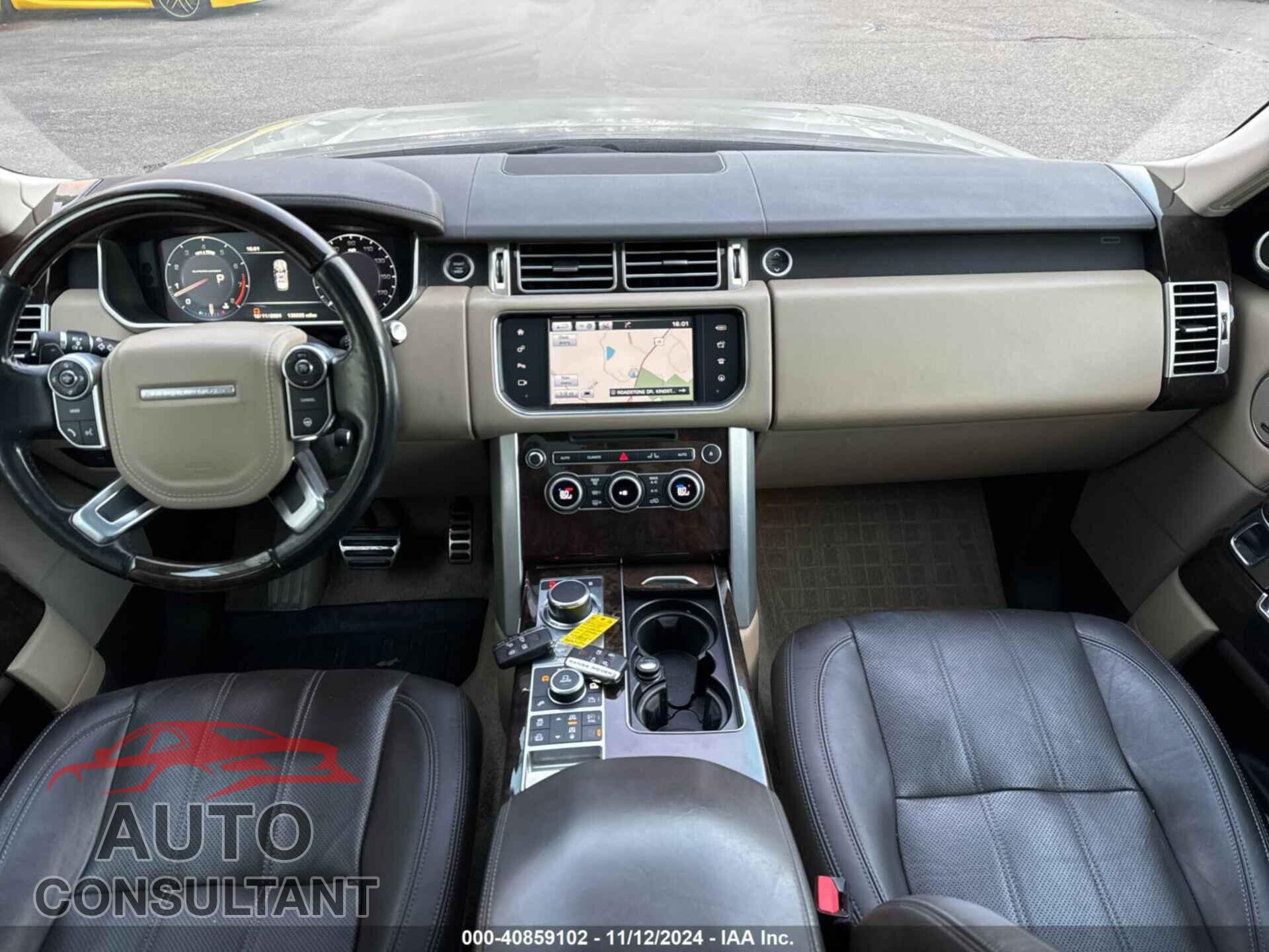 LAND ROVER RANGE ROVER 2016 - SALGS2EFXGA288530