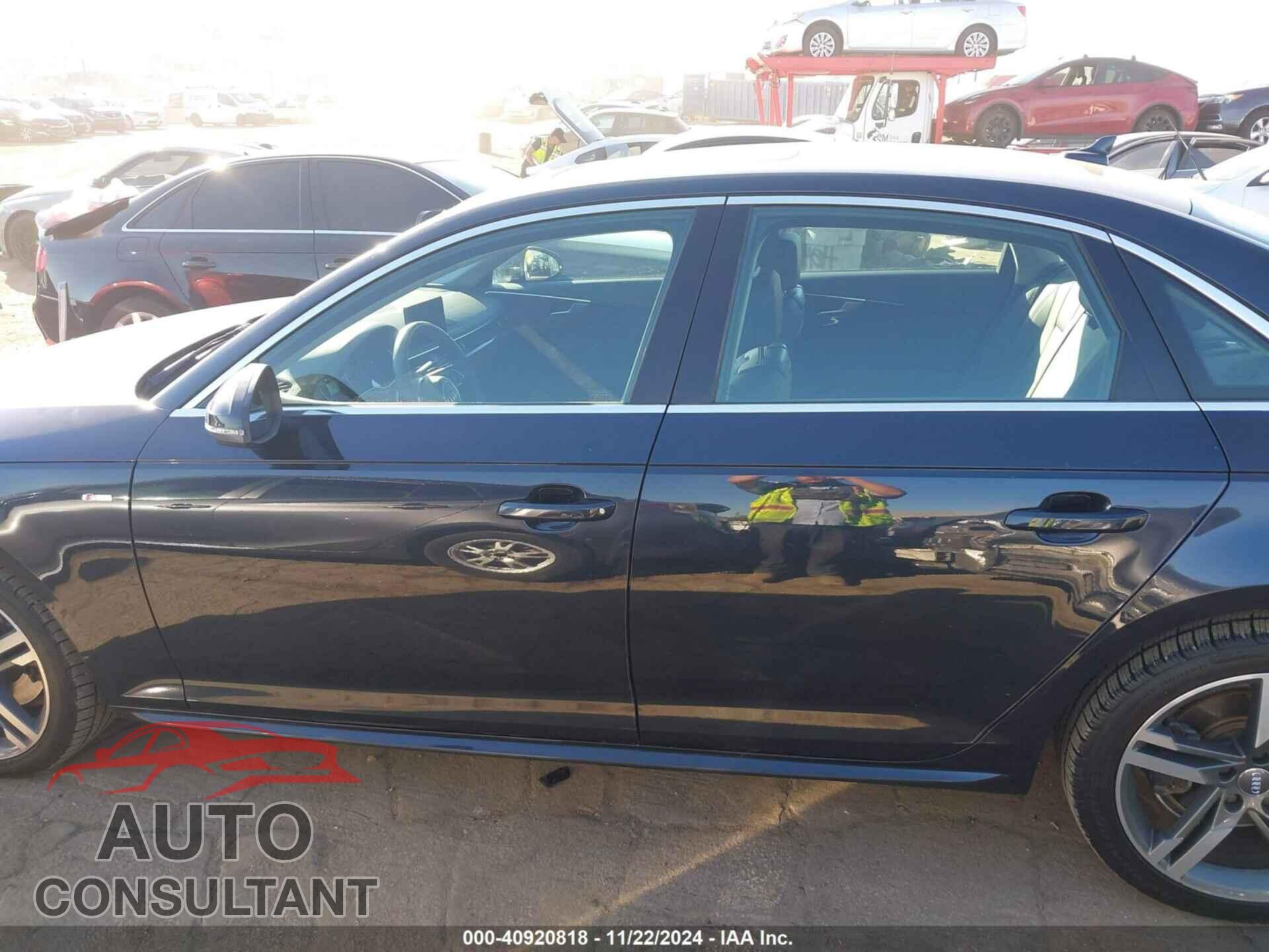 AUDI A4 2018 - WAULMAF41JA090608