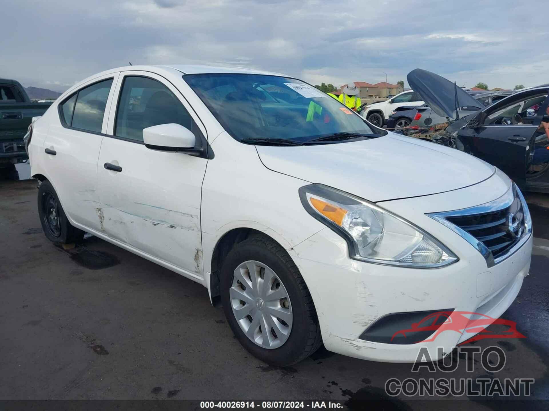 NISSAN VERSA 2016 - 3N1CN7APXGL894172