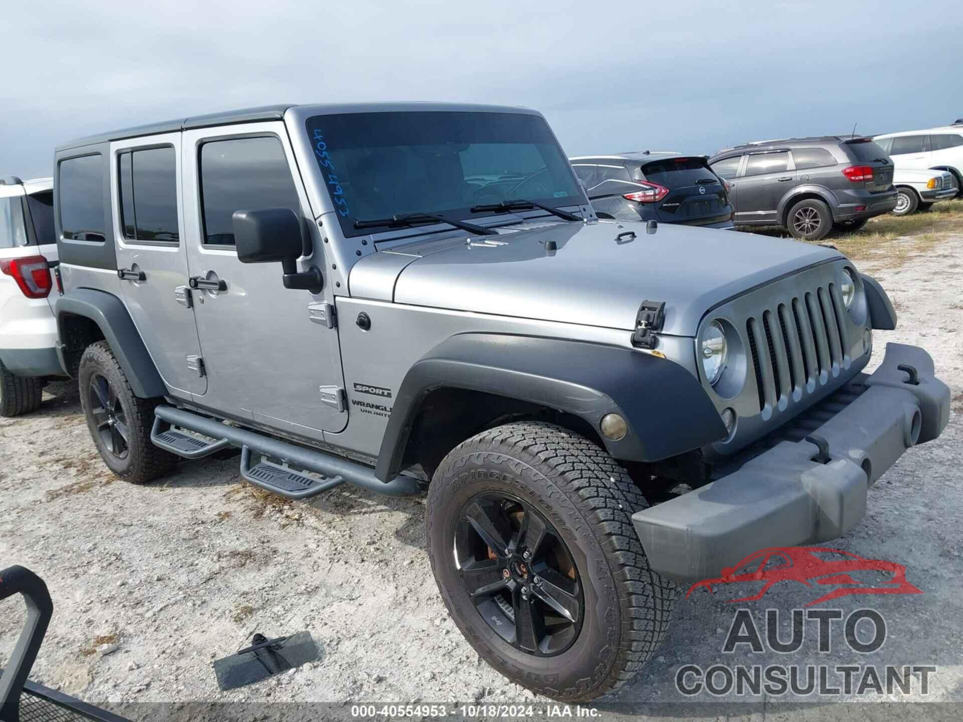 JEEP WRANGLER UNLIMITED 2017 - 1C4BJWDG5HL709954