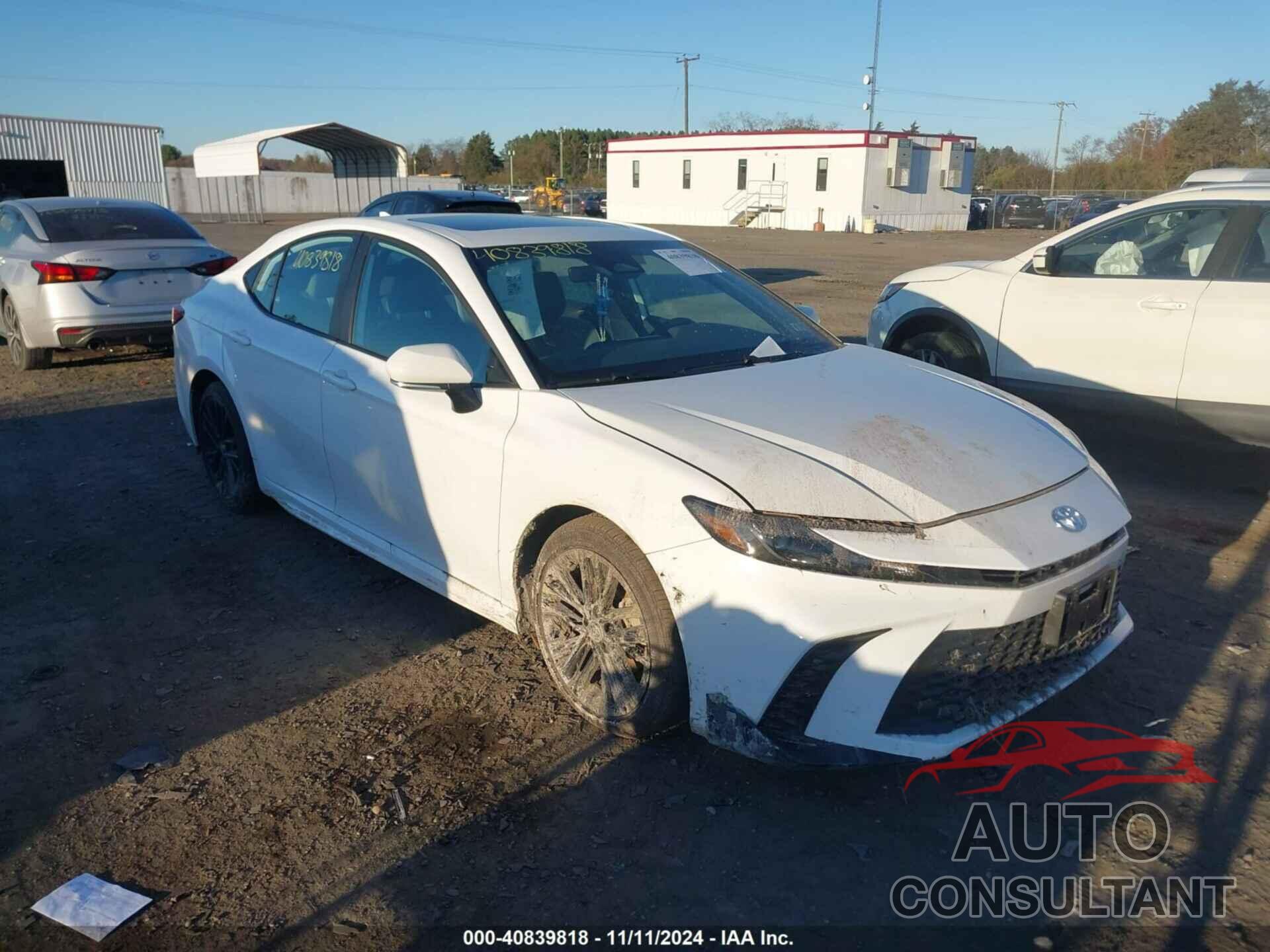 TOYOTA CAMRY 2025 - 4T1DAACK6SU513326