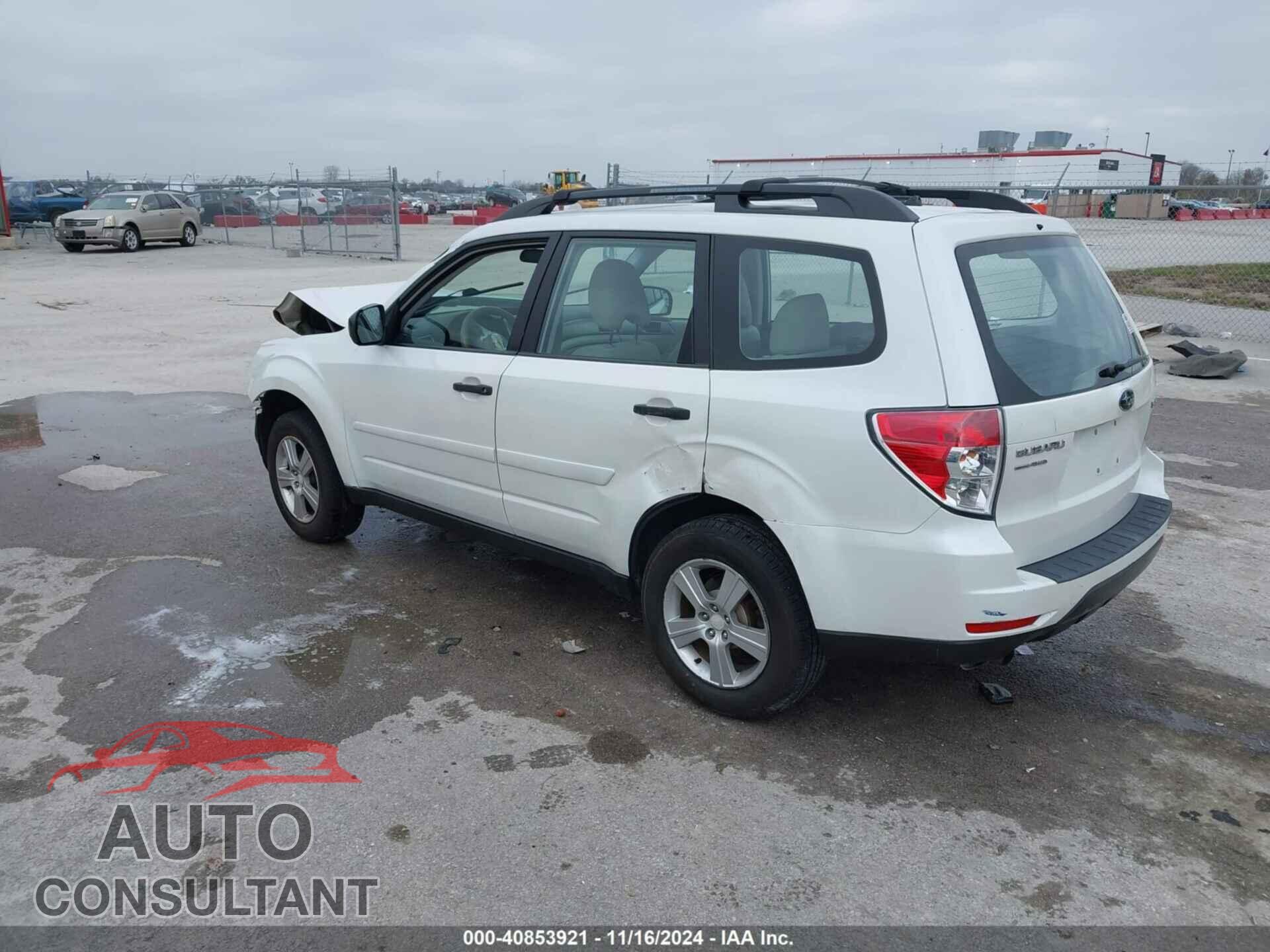 SUBARU FORESTER 2012 - JF2SHBBC4CH409498