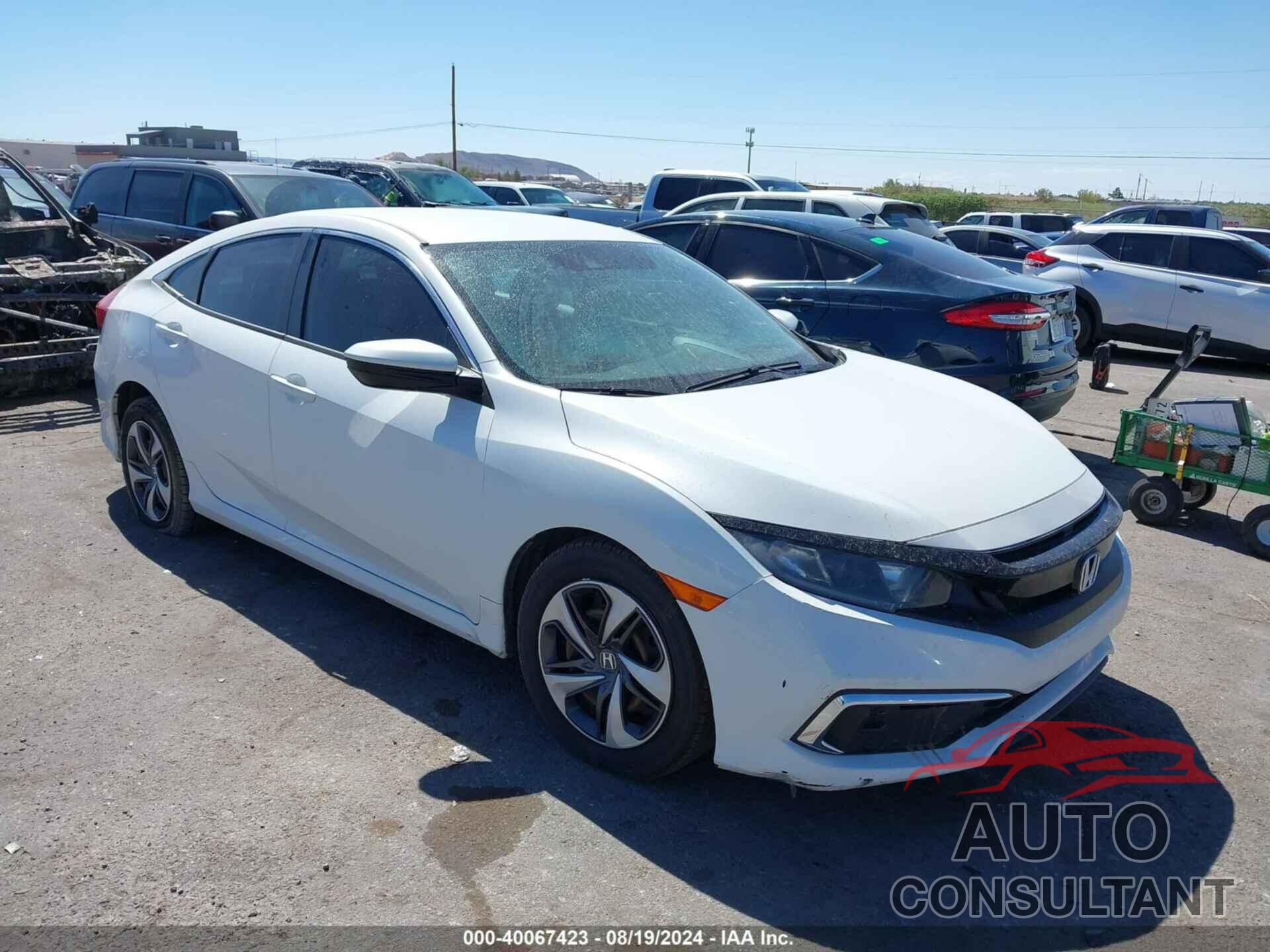 HONDA CIVIC 2019 - 19XFC2F64KE049284