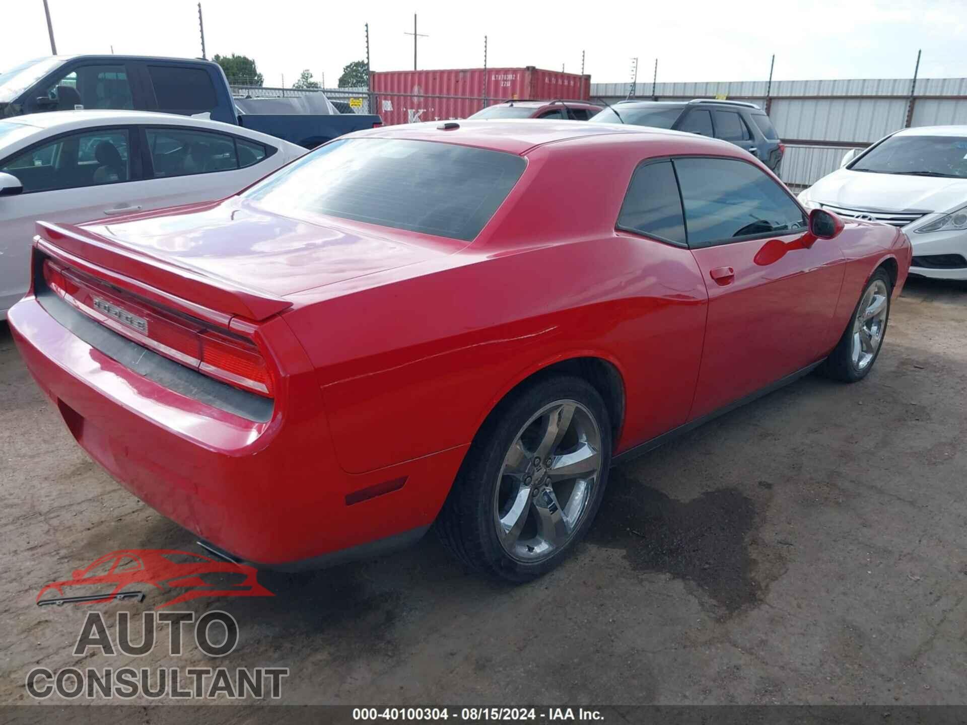 DODGE CHALLENGER 2013 - 2C3CDYAG7DH611385
