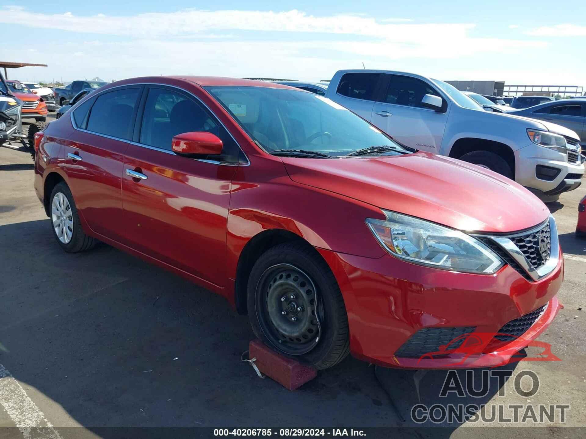 NISSAN SENTRA 2017 - 3N1AB7APXHY365874