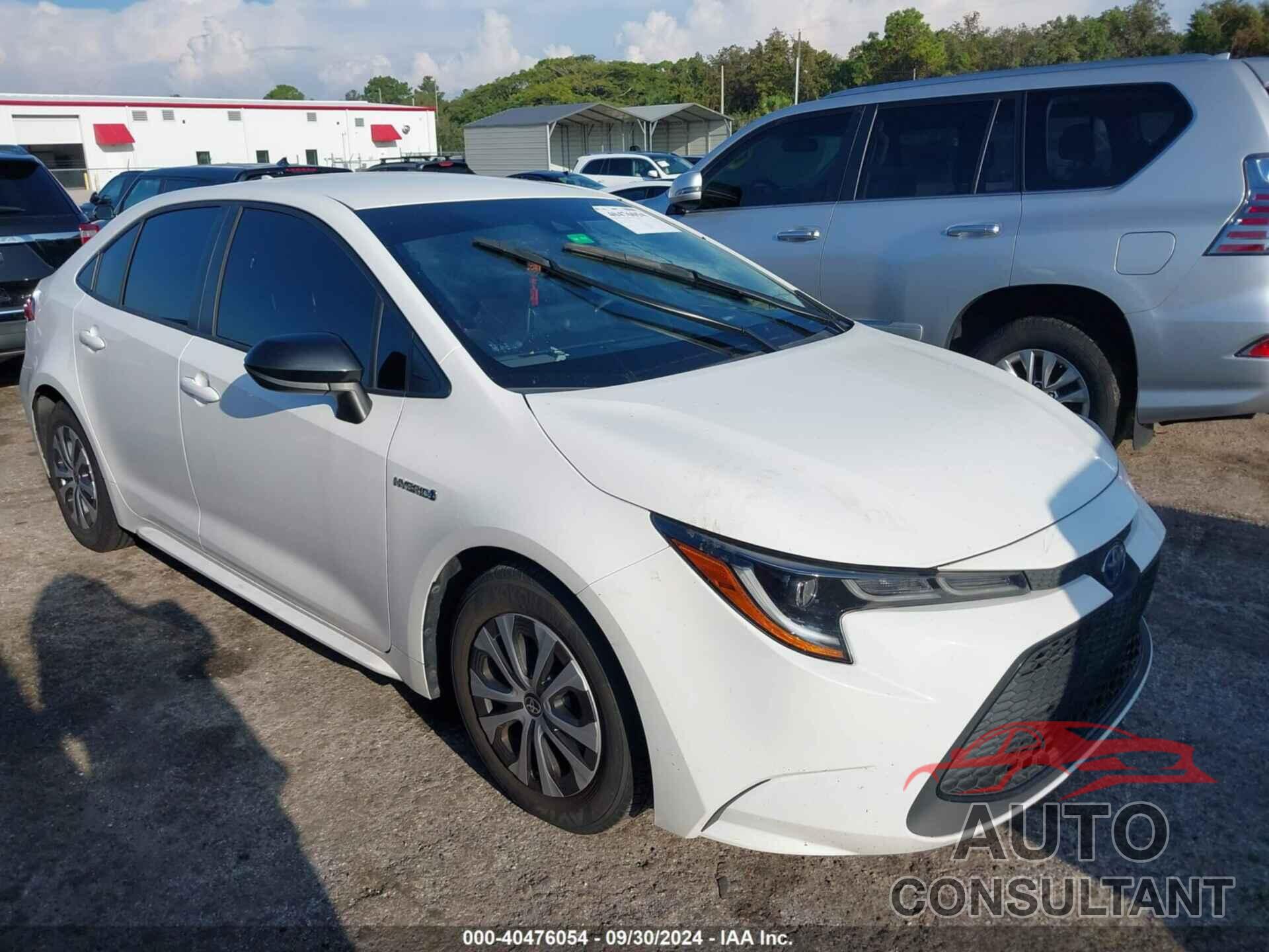 TOYOTA COROLLA 2021 - JTDEAMDE8MJ032369