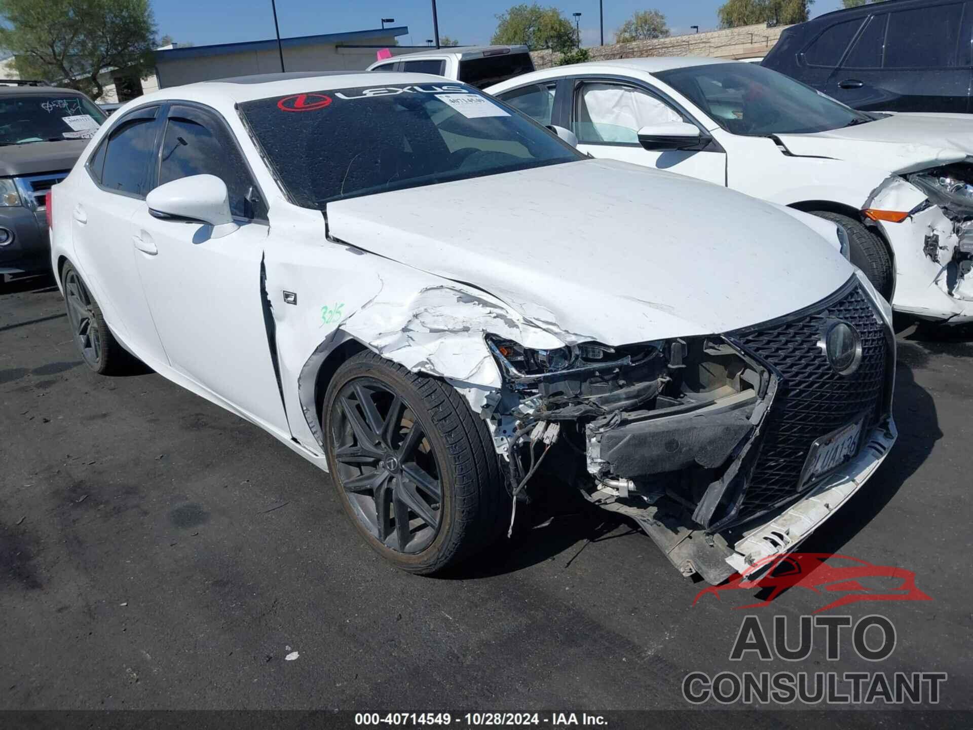 LEXUS IS 200T 2017 - JTHBA1D21H5051396