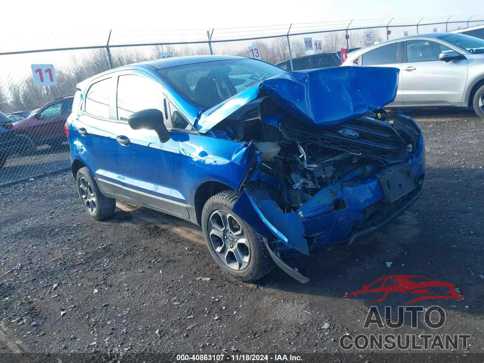 FORD ECOSPORT 2020 - MAJ6S3FL3LC352019
