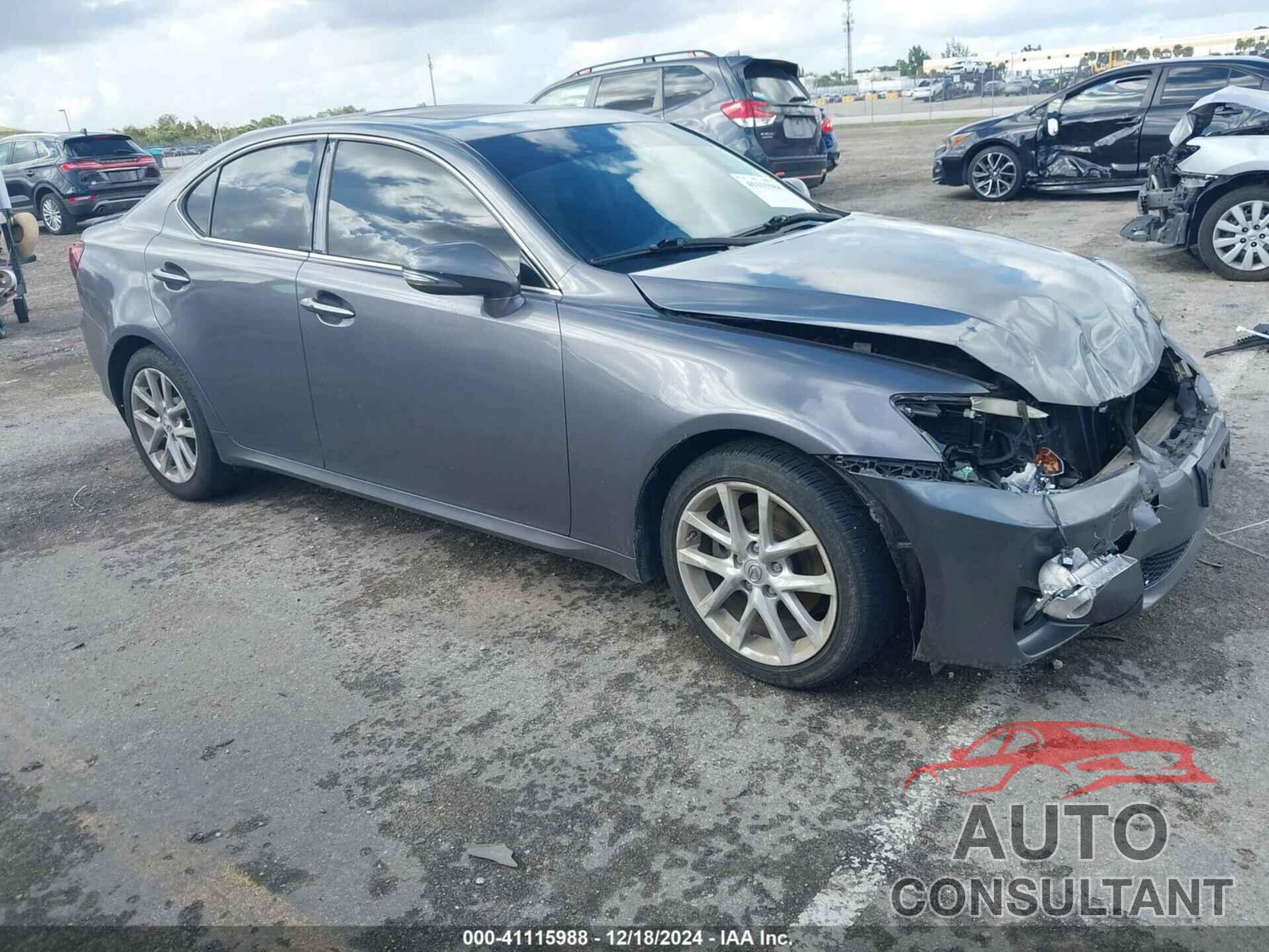 LEXUS IS 250 2013 - JTHBF5C23D5191910