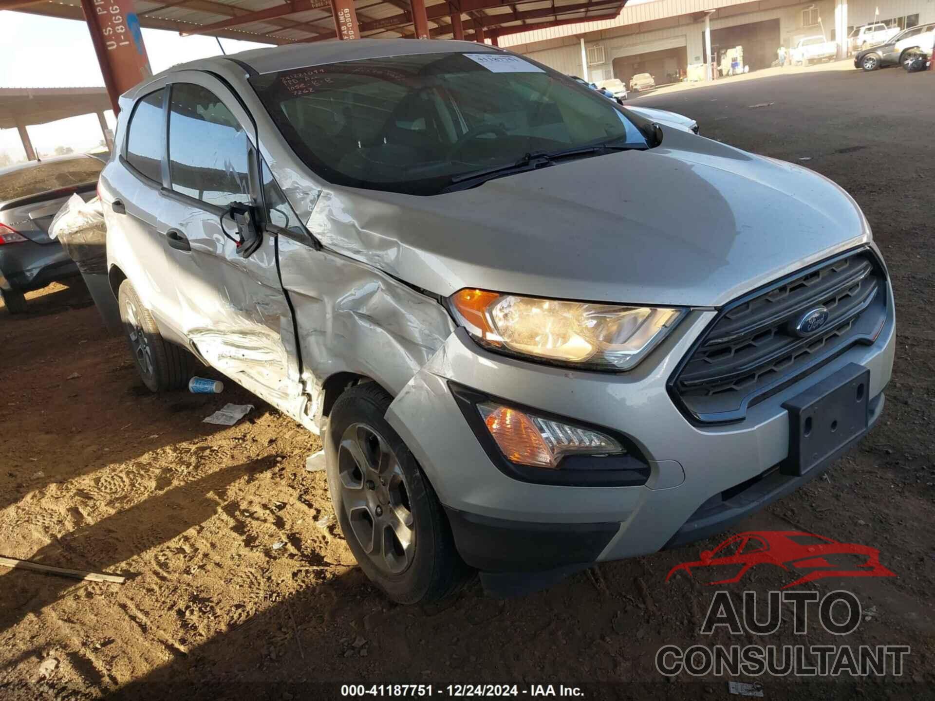 FORD ECOSPORT 2018 - MAJ3P1RE9JC177262