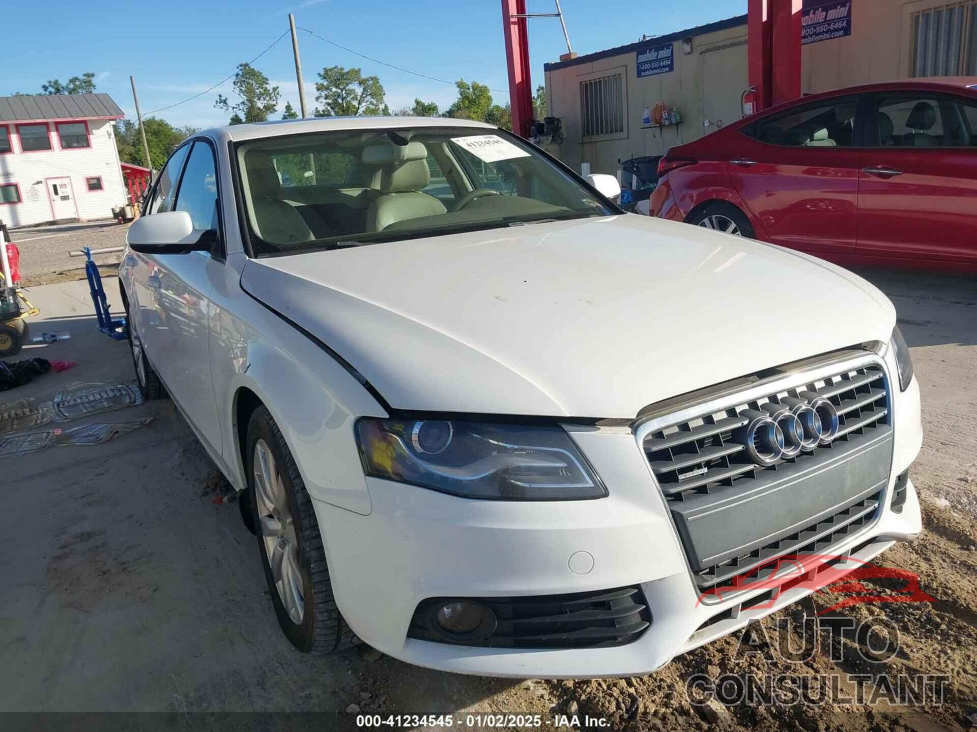 AUDI A4 2010 - WAUFFAFL9AN029367