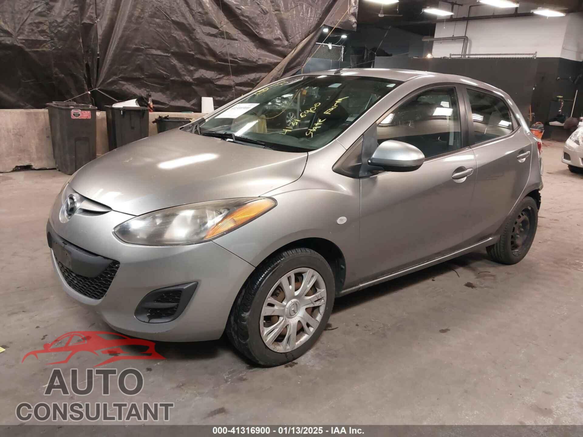 MAZDA MAZDA2 2013 - JM1DE1KY8D0169992