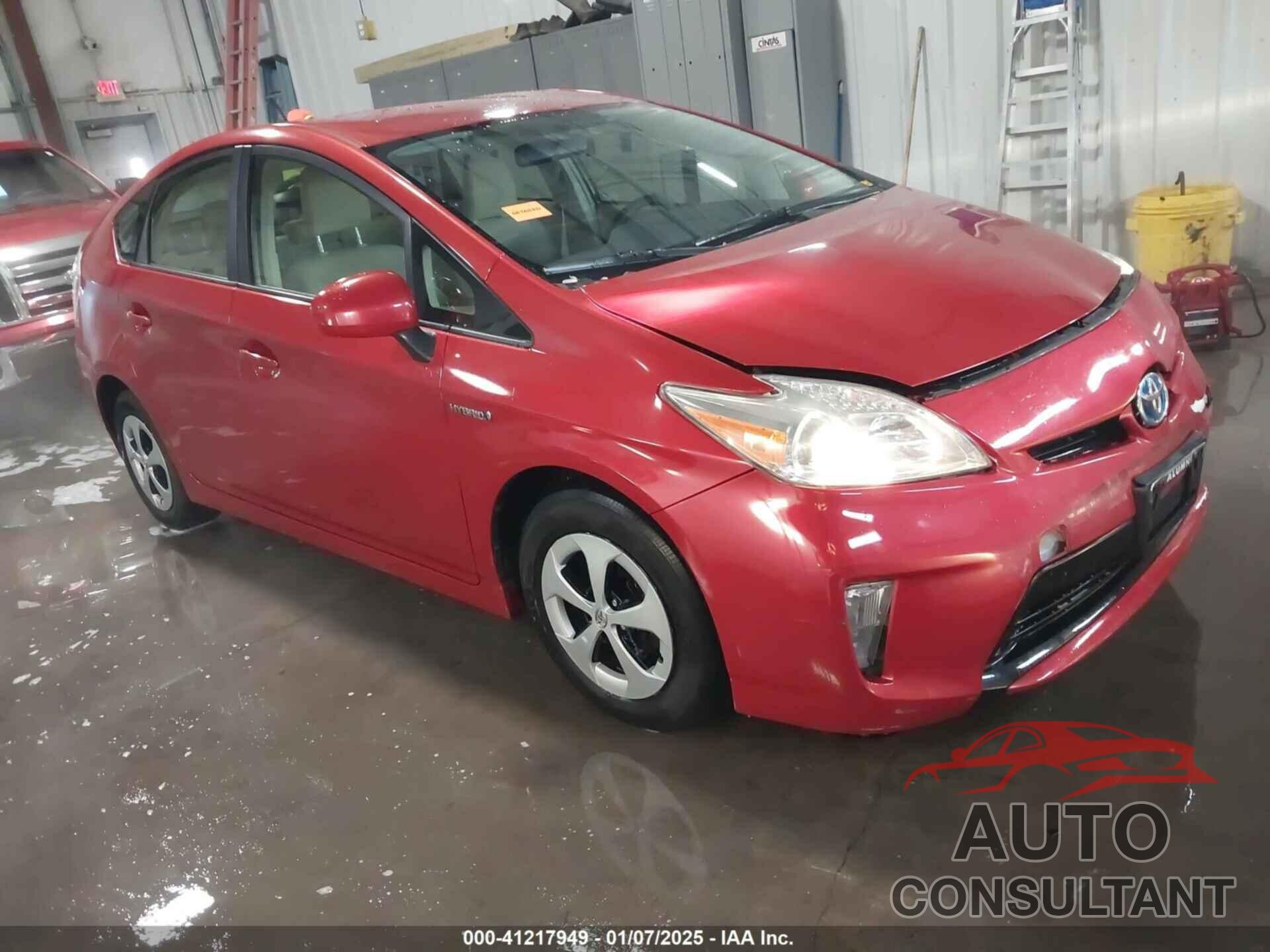 TOYOTA PRIUS 2012 - JTDKN3DU8C1549419