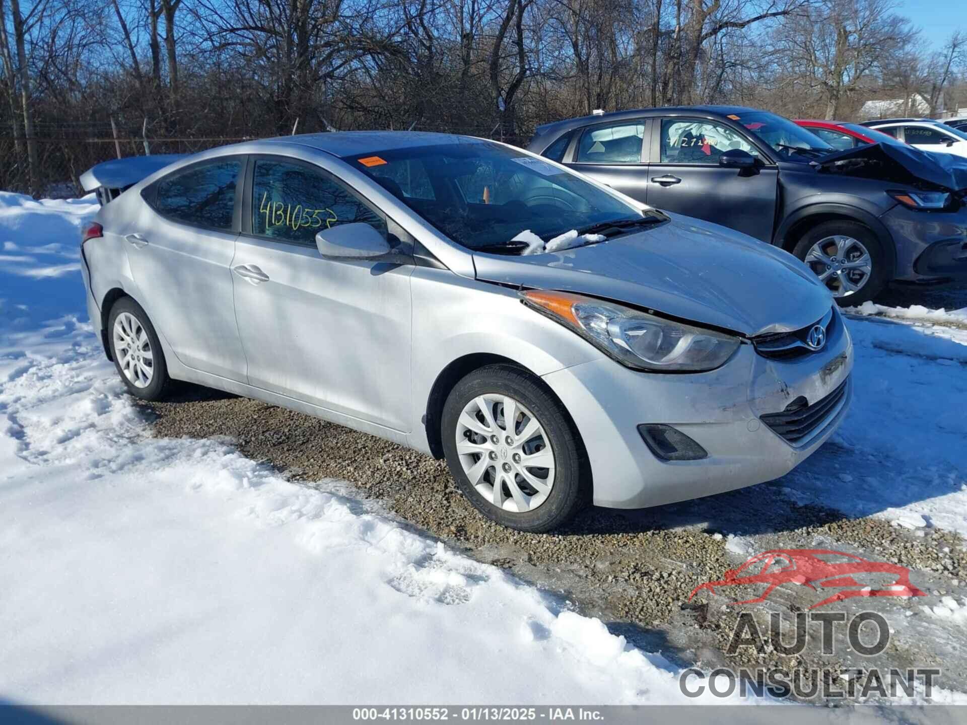 HYUNDAI ELANTRA 2013 - 5NPDH4AE1DH171019