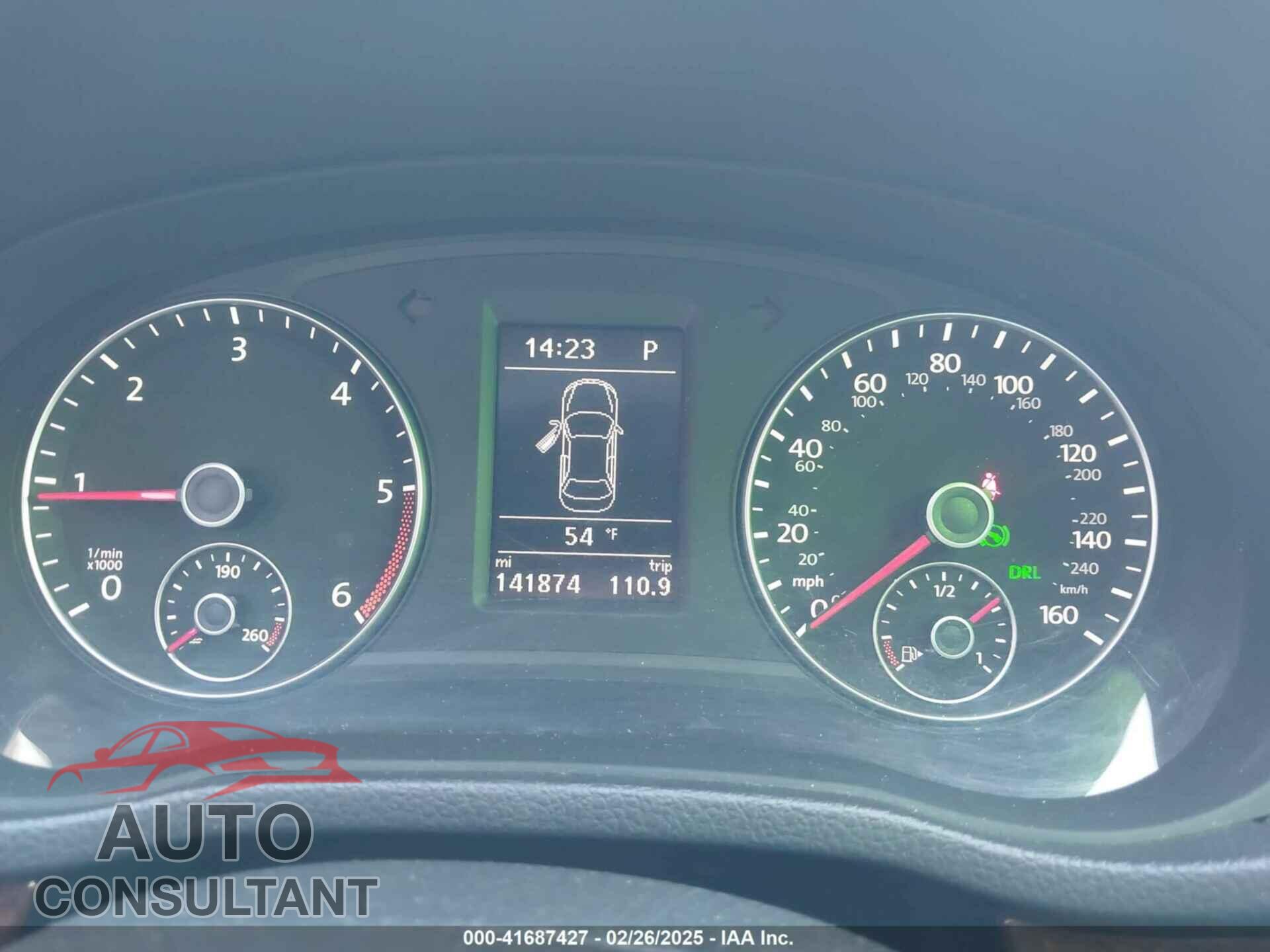 VOLKSWAGEN PASSAT 2013 - 1VWCN7A38DC012155