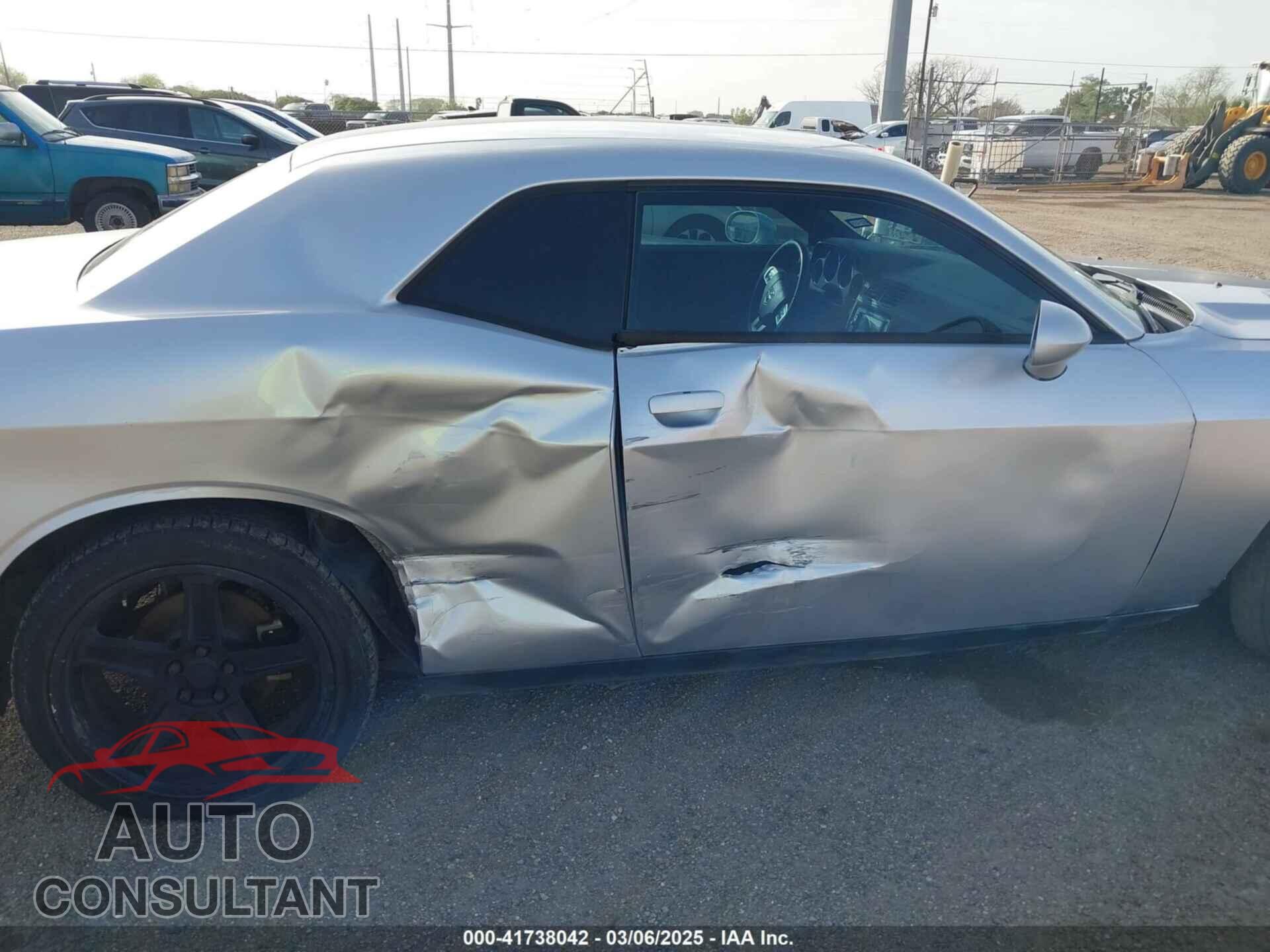 DODGE CHALLENGER 2012 - 2C3CDYAG9CH104972