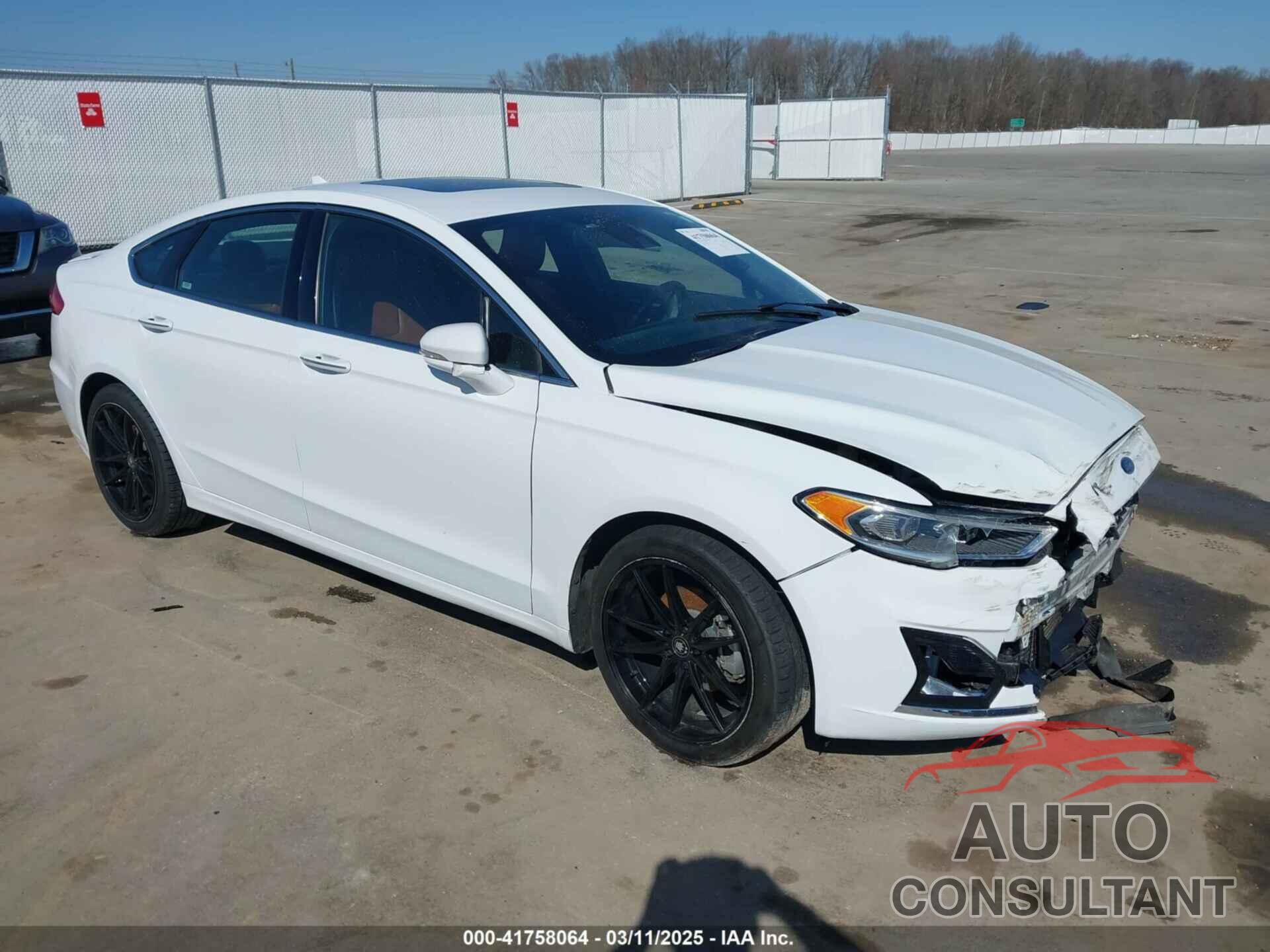 FORD FUSION 2019 - 3FA6P0D98KR241506