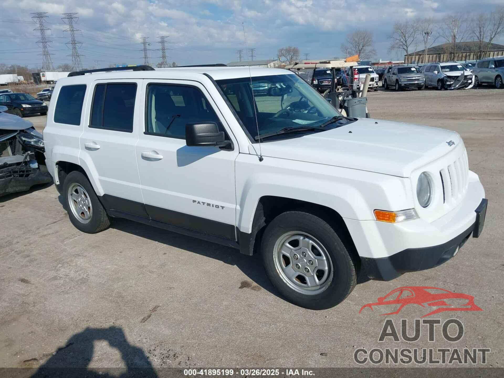 JEEP PATRIOT 2016 - 1C4NJPBB3GD590420