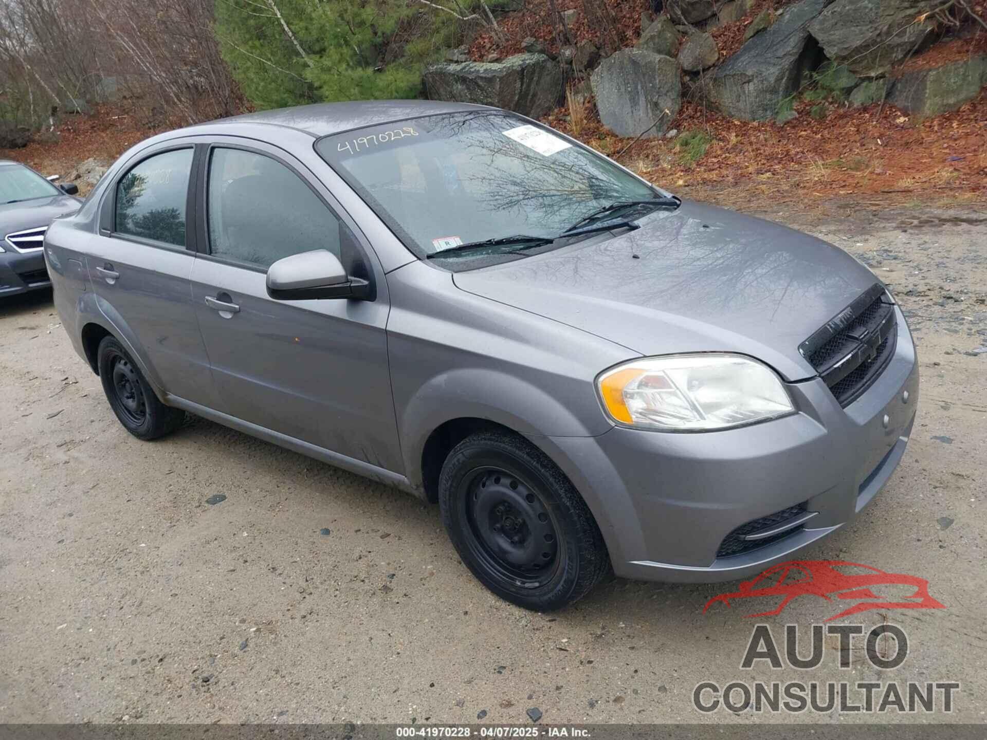 CHEVROLET AVEO 2011 - KL1TD5DE7BB150593