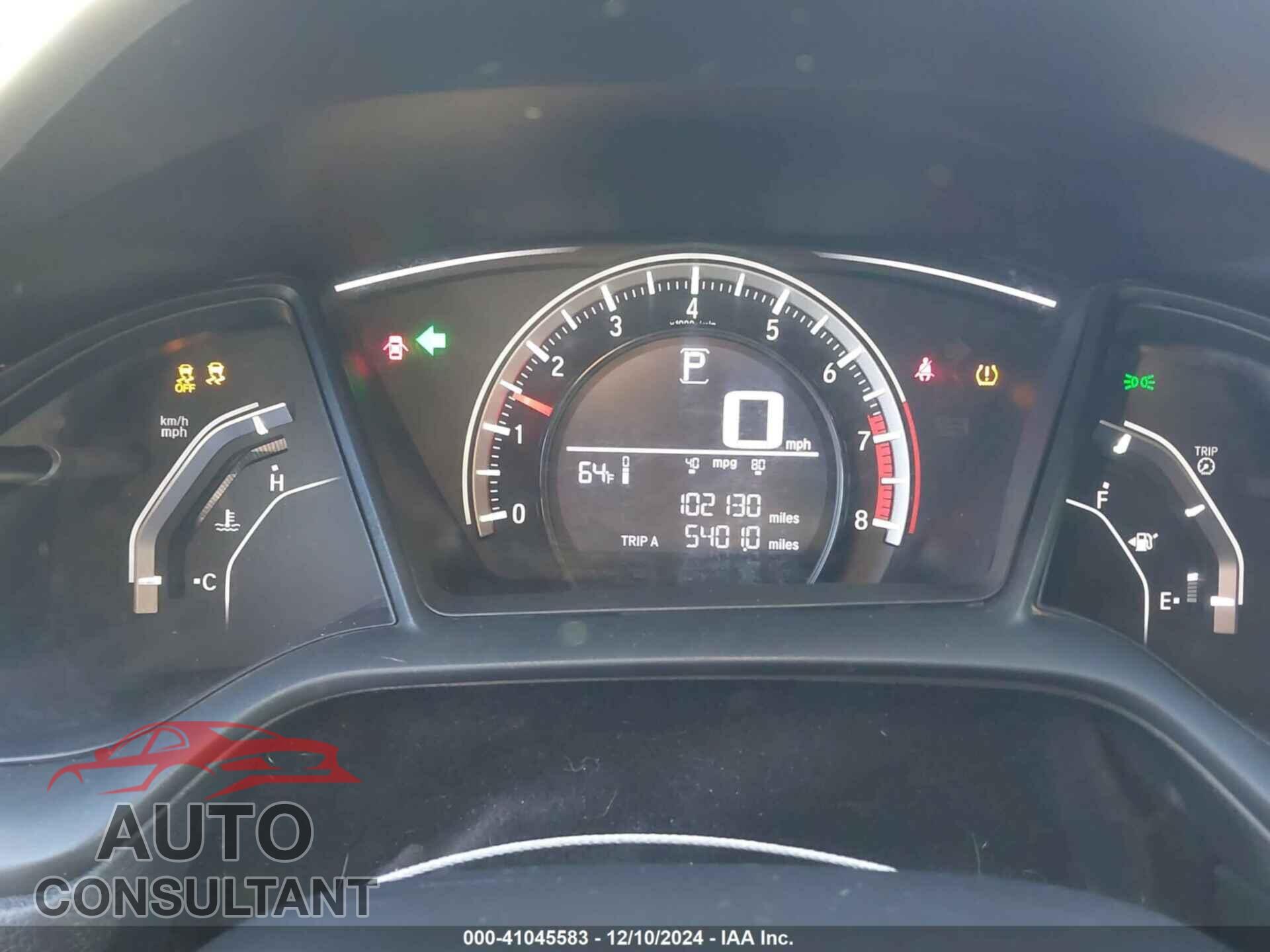 HONDA CIVIC 2016 - 19XFC2F55GE208943