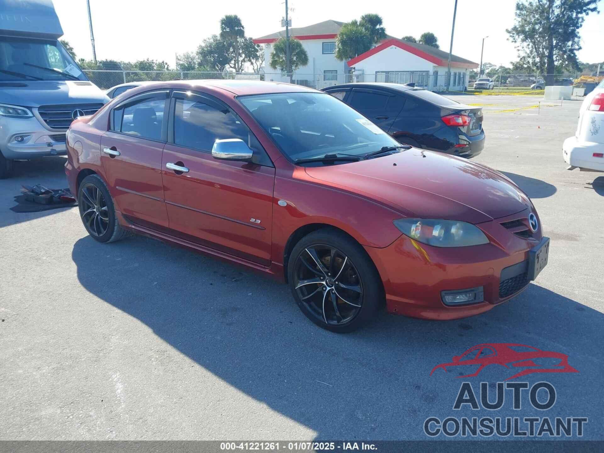 MAZDA MAZDA3 2009 - JM1BK324291209896