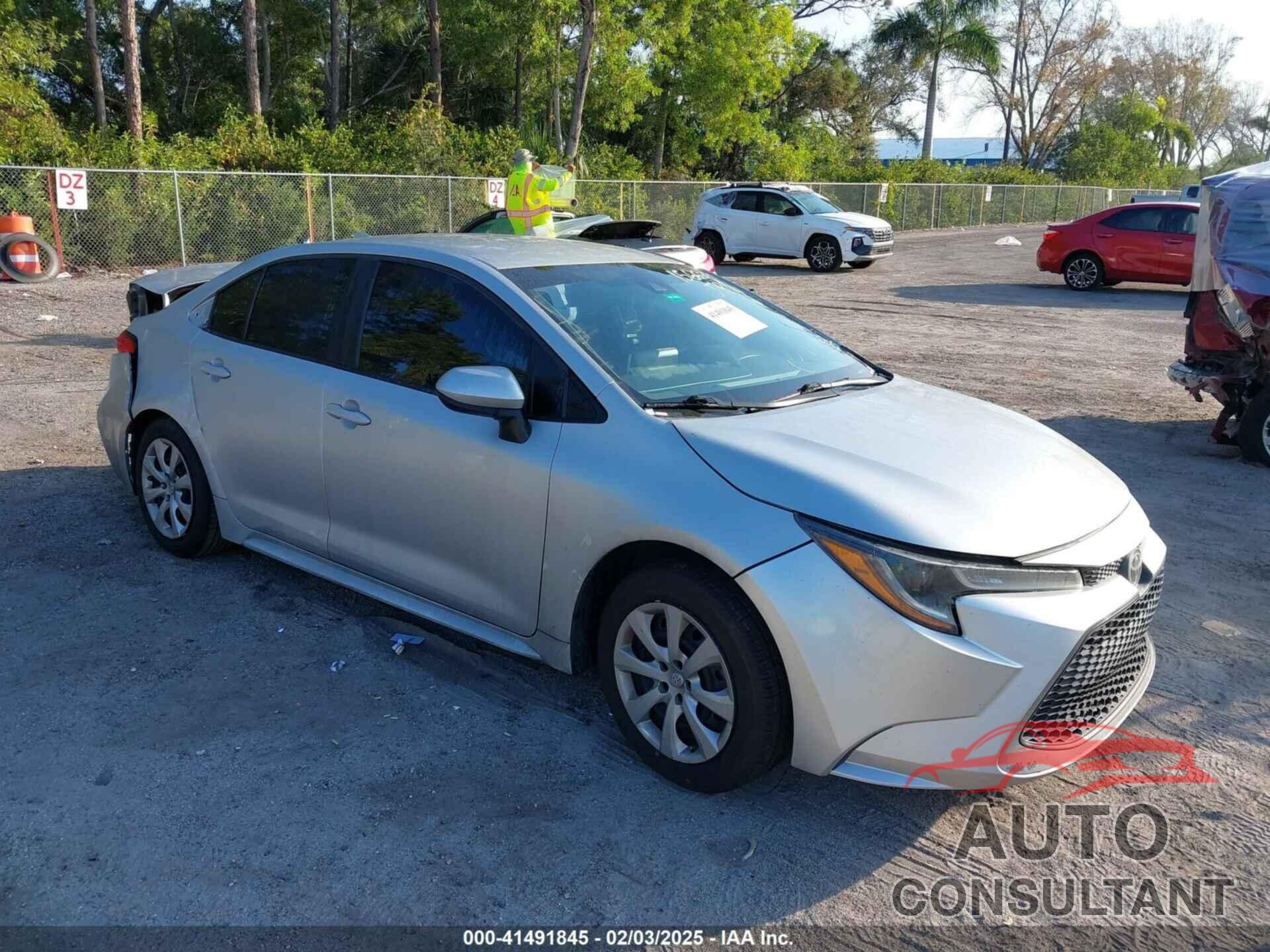 TOYOTA COROLLA 2020 - 5YFEPRAE6LP007030