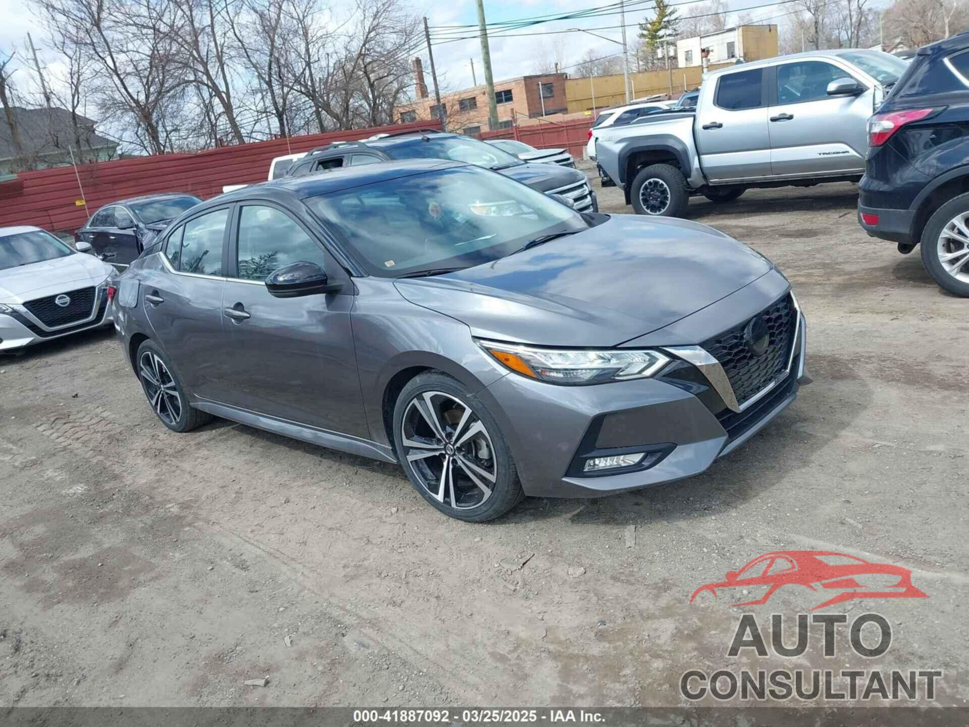 NISSAN SENTRA 2022 - 3N1AB8DV9NY209014