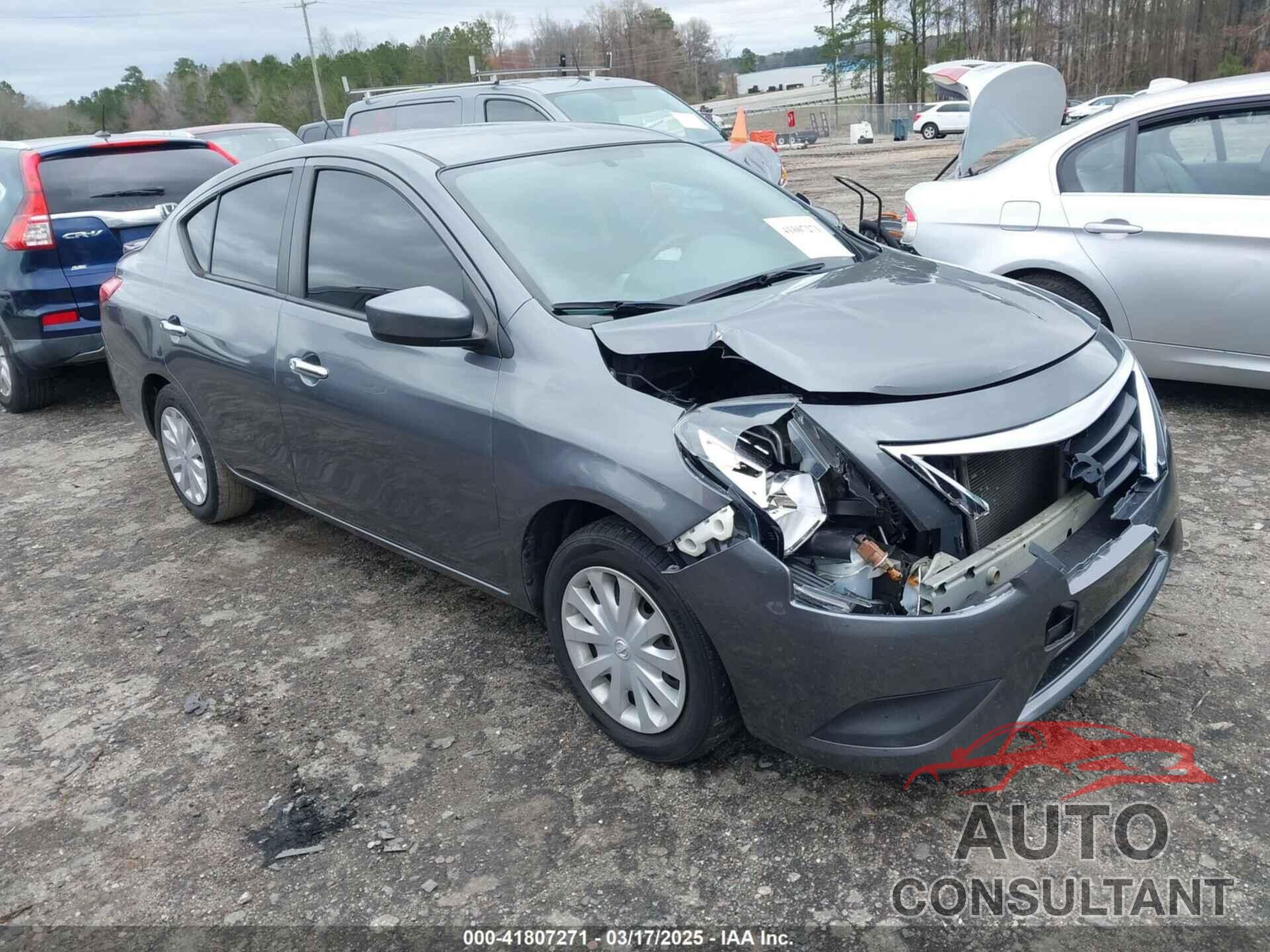 NISSAN VERSA 2019 - 3N1CN7AP4KL831867