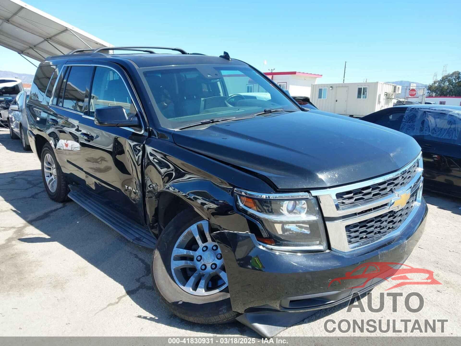 CHEVROLET TAHOE 2017 - 1GNSCBKCXHR126982