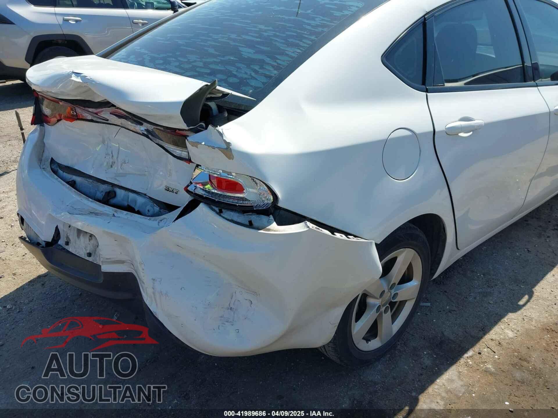 DODGE DART 2015 - 1C3CDFBB0FD121068