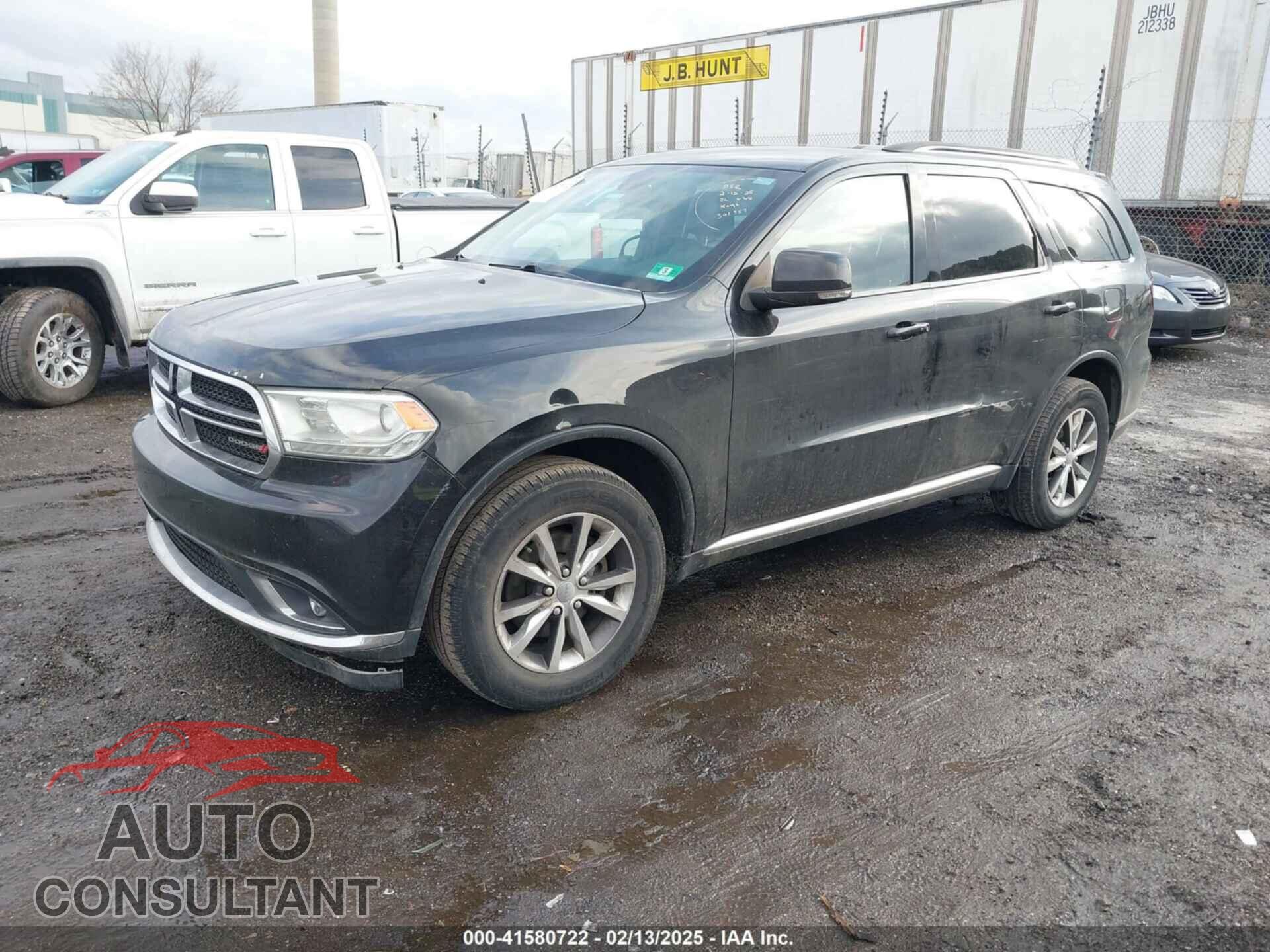 DODGE DURANGO 2016 - 1C4RDJDGXGC301957