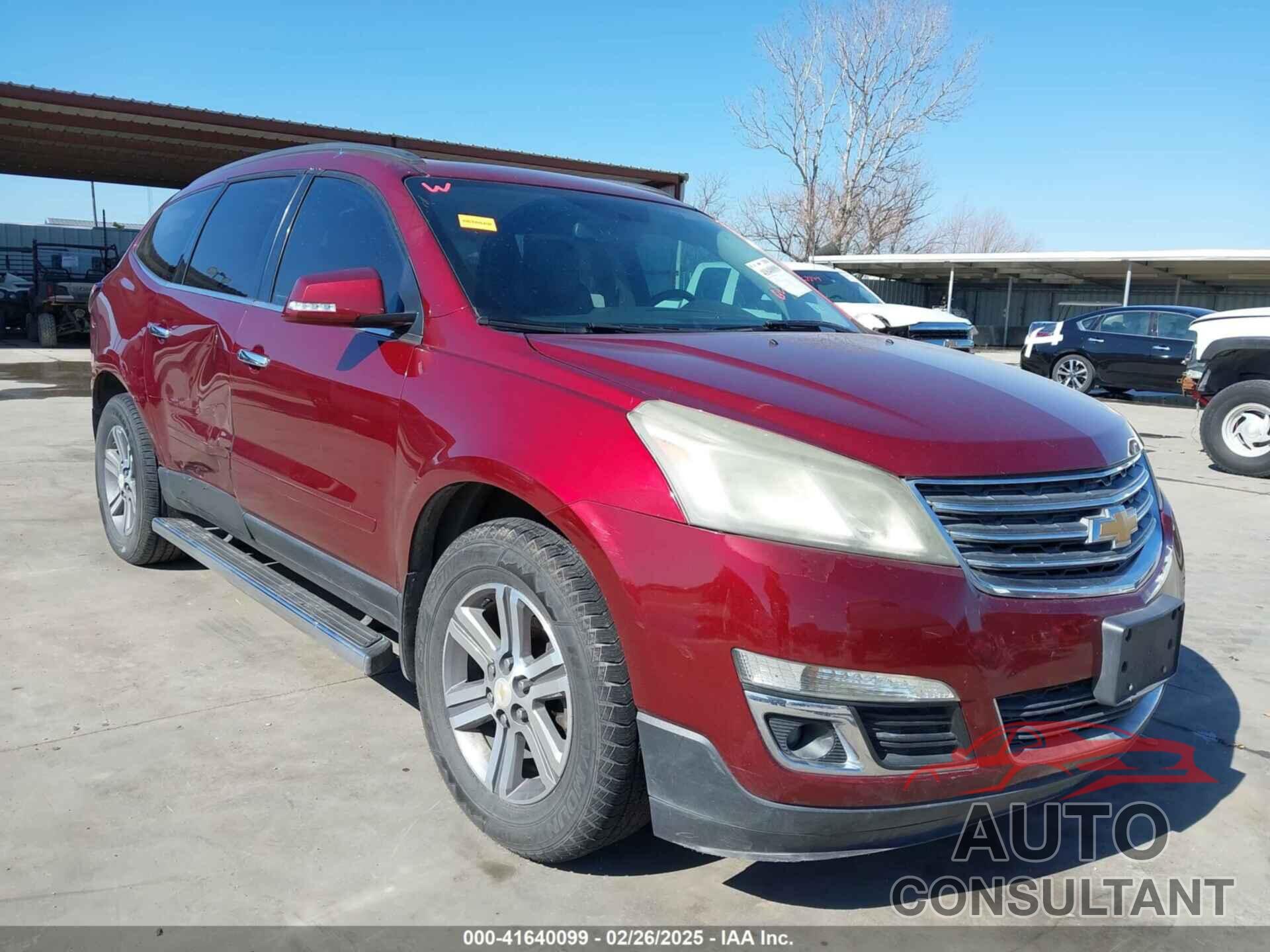 CHEVROLET TRAVERSE 2015 - 1GNKRHKD0FJ193676