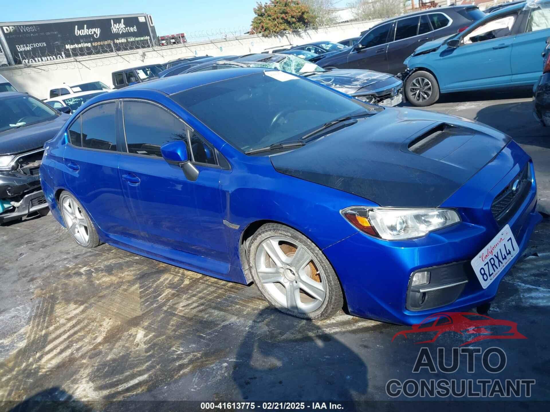 SUBARU WRX 2016 - JF1VA1B69G9817067