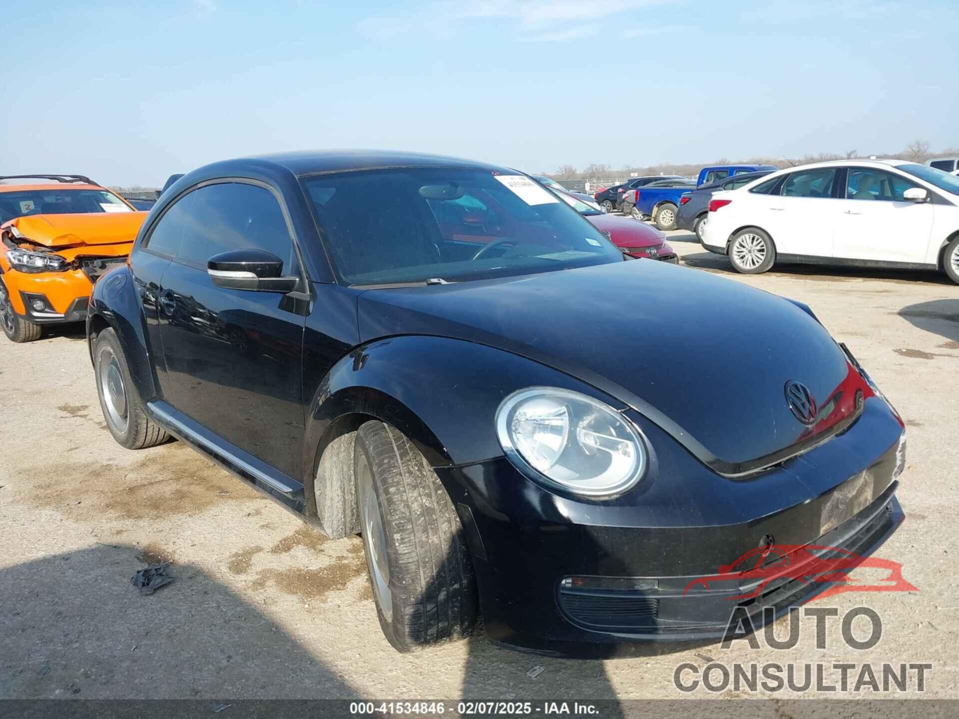 VOLKSWAGEN BEETLE 2012 - 3VWJX7AT2CM645698