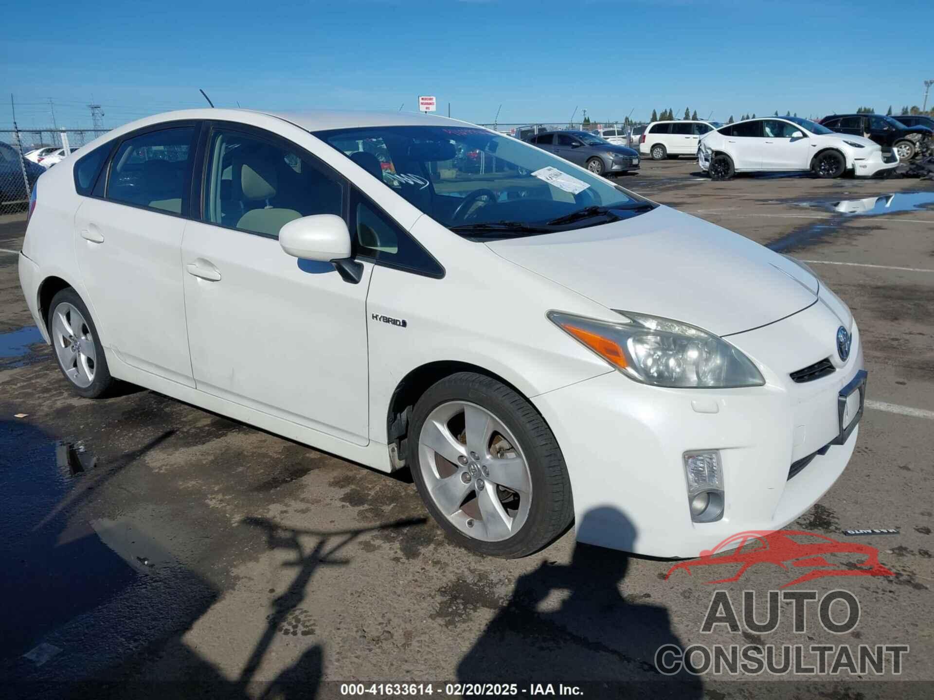 TOYOTA PRIUS 2011 - JTDKN3DUXB0281106
