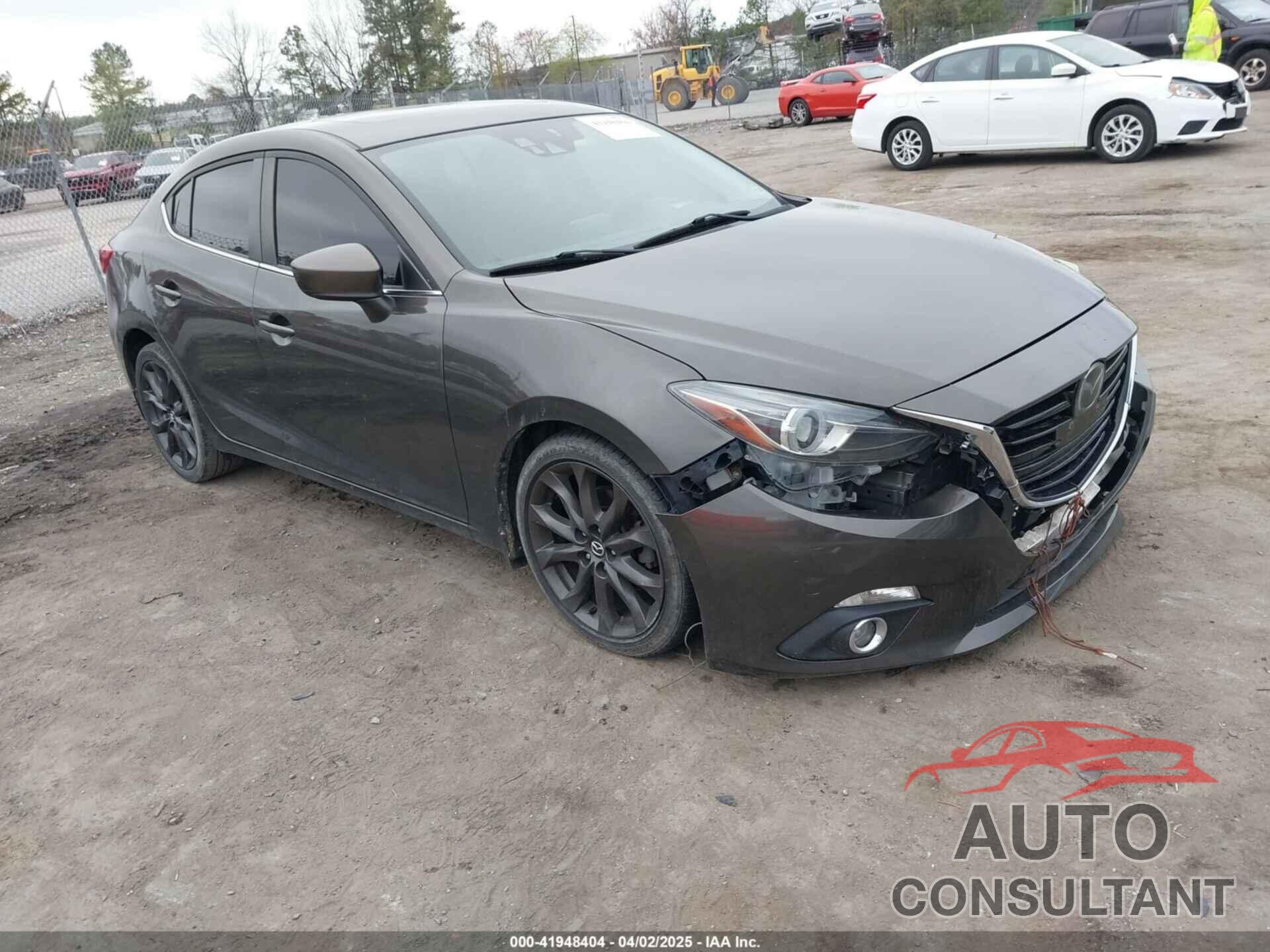 MAZDA MAZDA3 2014 - JM1BM1W39E1145186