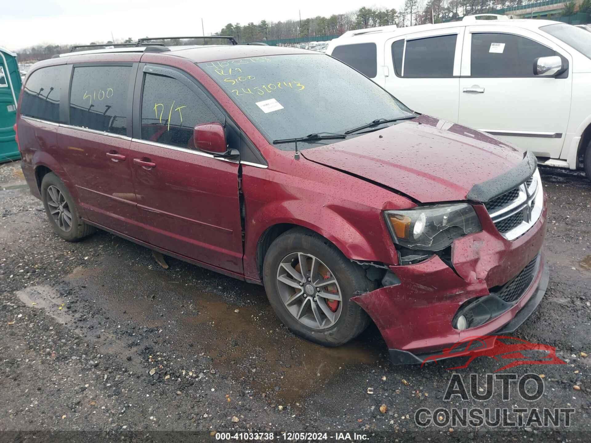 DODGE GRAND CARAVAN 2017 - 2C4RDGCGXHR596345