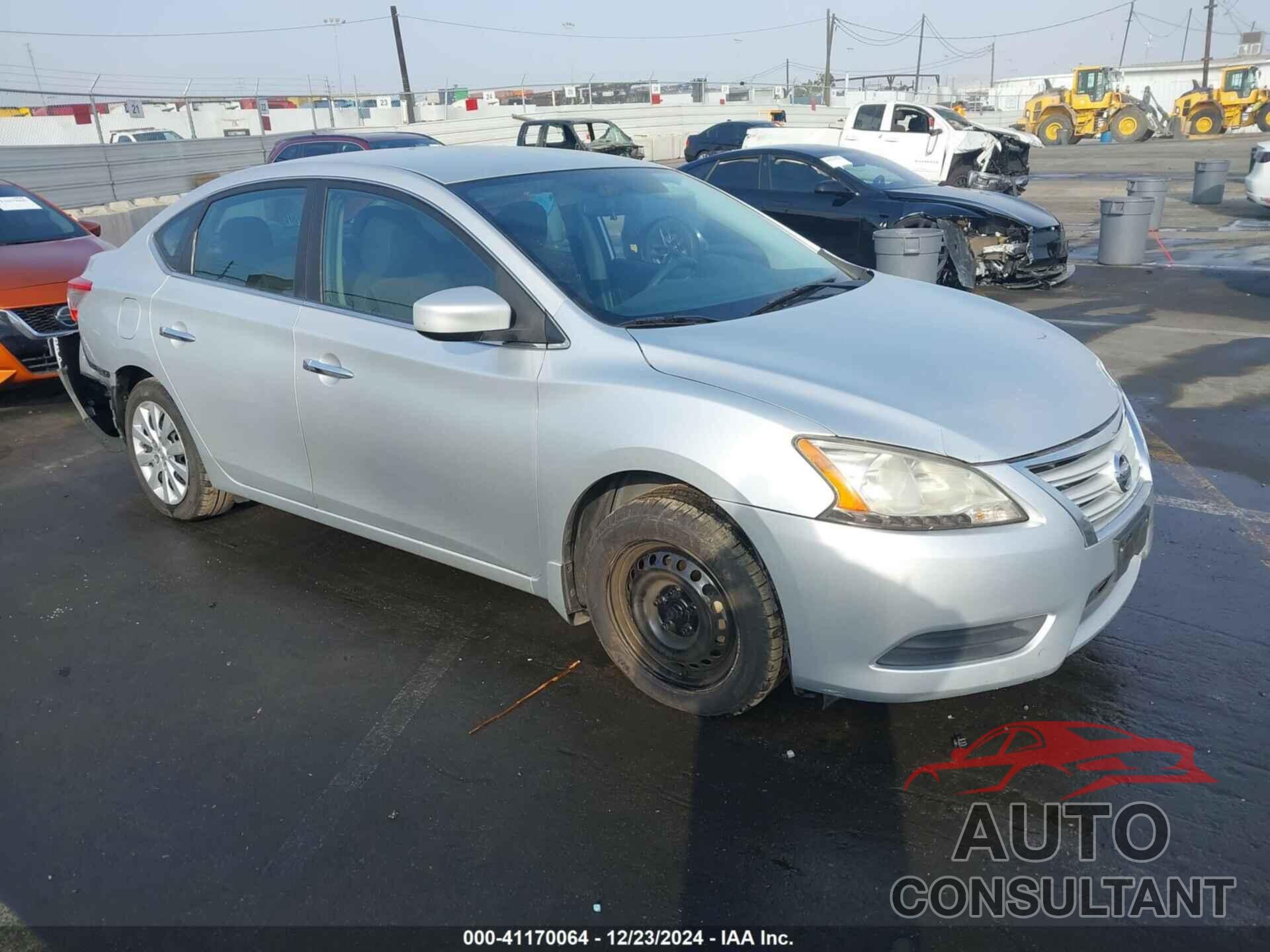 NISSAN SENTRA 2014 - 3N1AB78PXEL697323